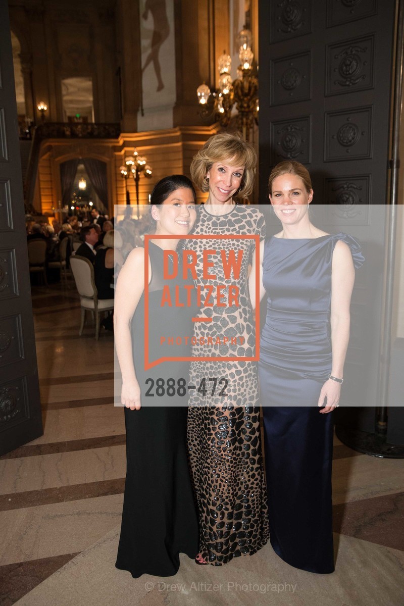 Tomoko Fortune, Nancy Kukacka, Alison Bhursri, SAN FRANCISCO BALLET Opening Night Gala: PHENOMENAL - Intermission & Dinner, US. SF City Hall, January 22nd, 2014,Drew Altizer, Drew Altizer Photography, full-service agency, private events, San Francisco photographer, photographer california