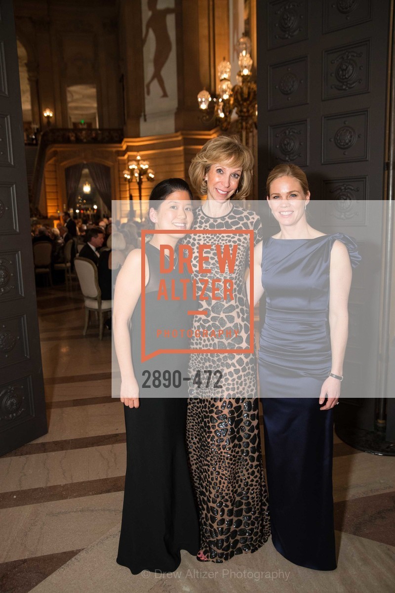 Tomoko Fortune, Nancy Kukacka, Alison Bhursri, SAN FRANCISCO BALLET Opening Night Gala: PHENOMENAL - Intermission & Dinner, US. SF City Hall, January 22nd, 2014,Drew Altizer, Drew Altizer Photography, full-service agency, private events, San Francisco photographer, photographer california