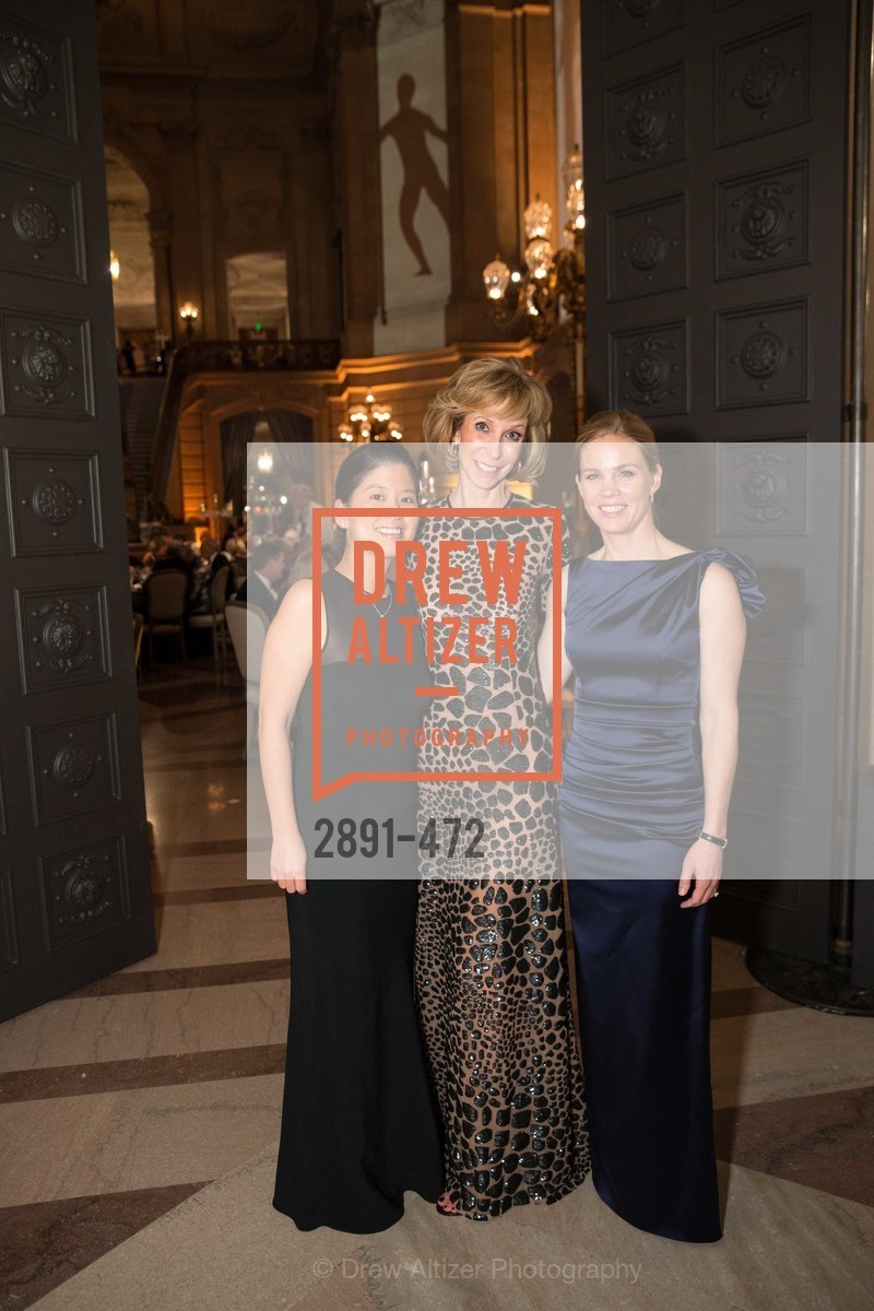 Tomoko Fortune, Nancy Kukacka, Alison Bhursri, SAN FRANCISCO BALLET Opening Night Gala: PHENOMENAL - Intermission & Dinner, US. SF City Hall, January 22nd, 2014,Drew Altizer, Drew Altizer Photography, full-service agency, private events, San Francisco photographer, photographer california