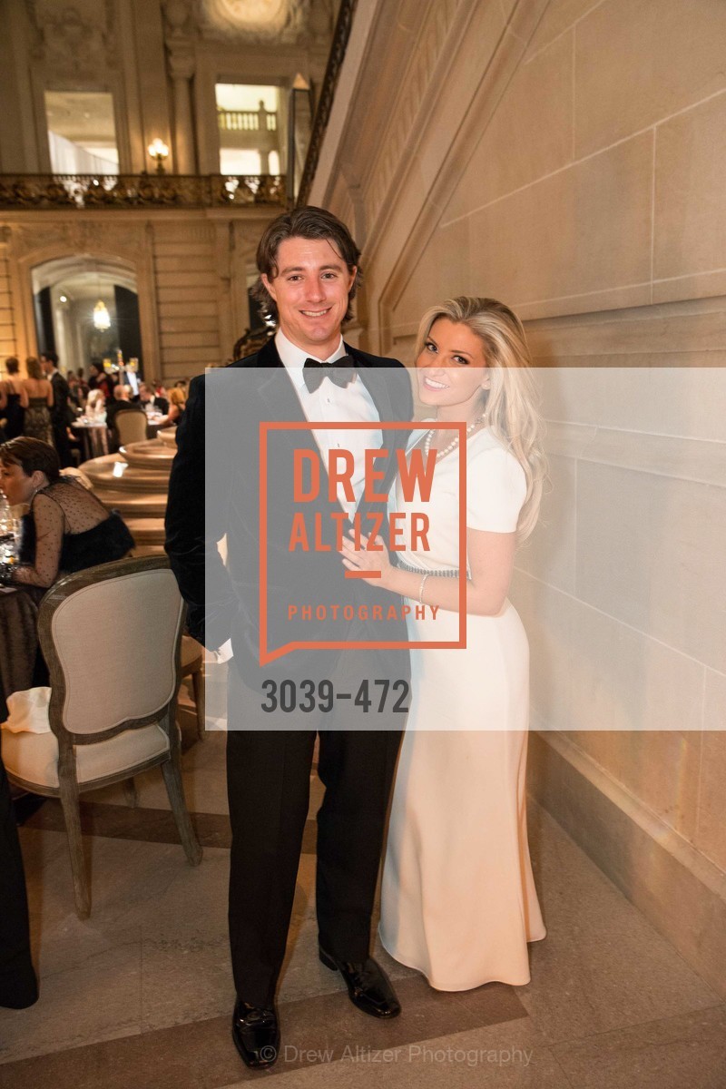 James Herbert, Mandy Salzman, SAN FRANCISCO BALLET Opening Night Gala: PHENOMENAL - Intermission & Dinner, US. SF City Hall, January 22nd, 2014,Drew Altizer, Drew Altizer Photography, full-service agency, private events, San Francisco photographer, photographer california