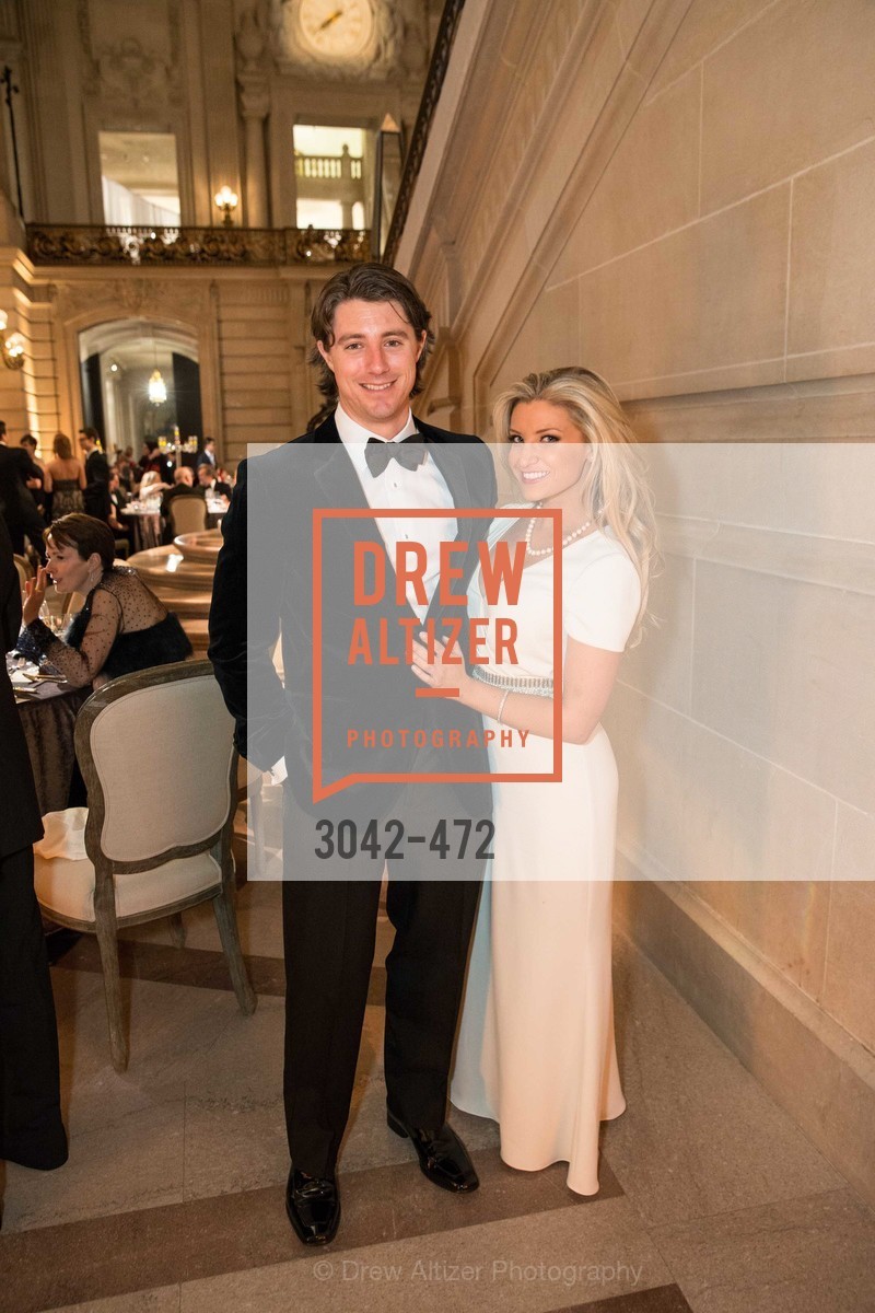 James Herbert, Mandy Salzman, SAN FRANCISCO BALLET Opening Night Gala: PHENOMENAL - Intermission & Dinner, US. SF City Hall, January 22nd, 2014,Drew Altizer, Drew Altizer Photography, full-service event agency, private events, San Francisco photographer, photographer California