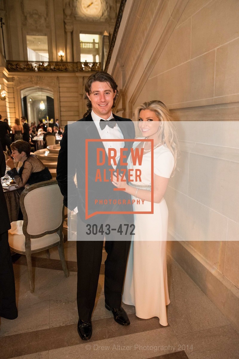 James Herbert, Mandy Salzman, SAN FRANCISCO BALLET Opening Night Gala: PHENOMENAL - Intermission & Dinner, US. SF City Hall, January 22nd, 2014,Drew Altizer, Drew Altizer Photography, full-service agency, private events, San Francisco photographer, photographer california