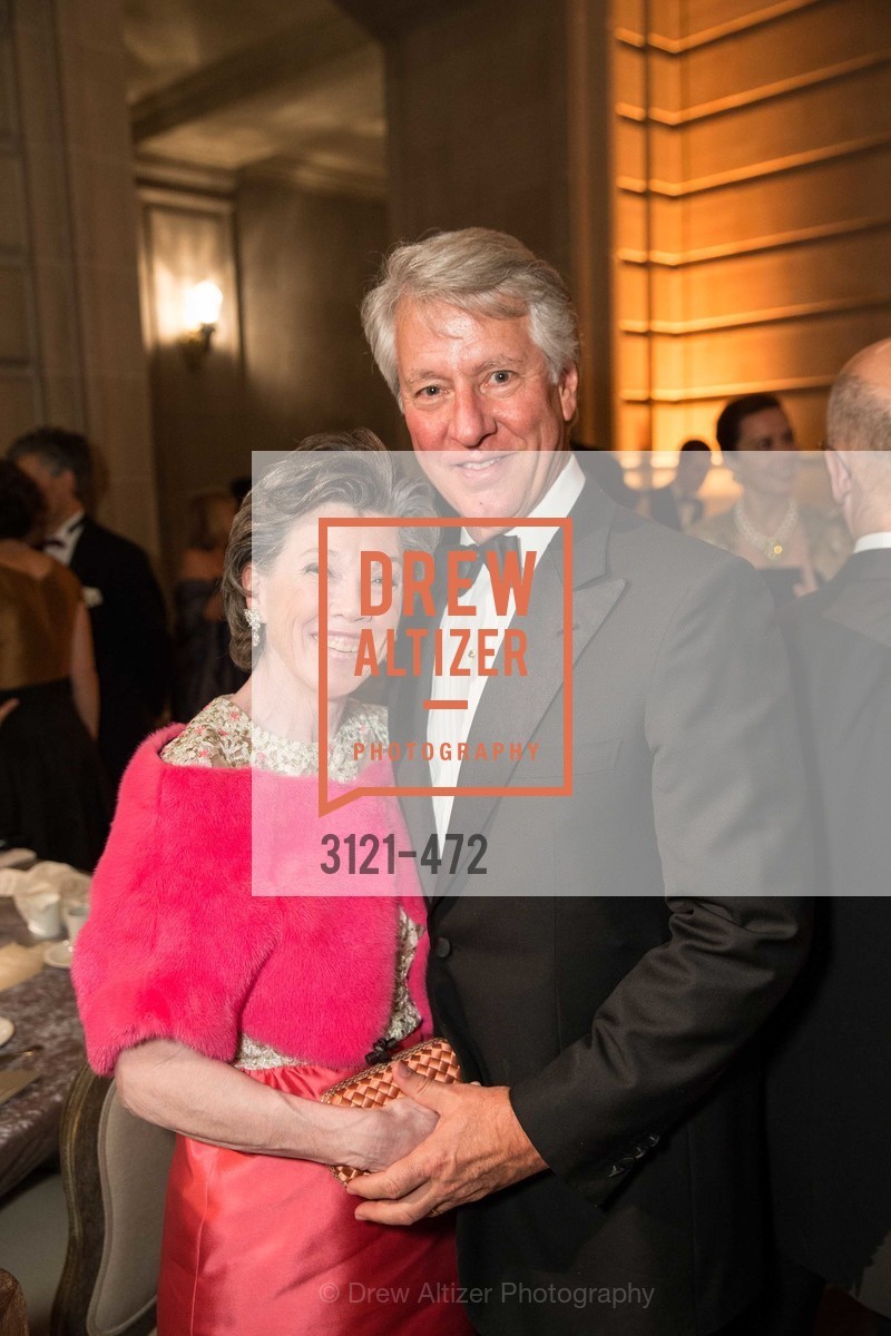 Carole Shorenstein Hays, Jeffrey Hays, SAN FRANCISCO BALLET Opening Night Gala: PHENOMENAL - Intermission & Dinner, US. SF City Hall, January 22nd, 2014,Drew Altizer, Drew Altizer Photography, full-service agency, private events, San Francisco photographer, photographer california