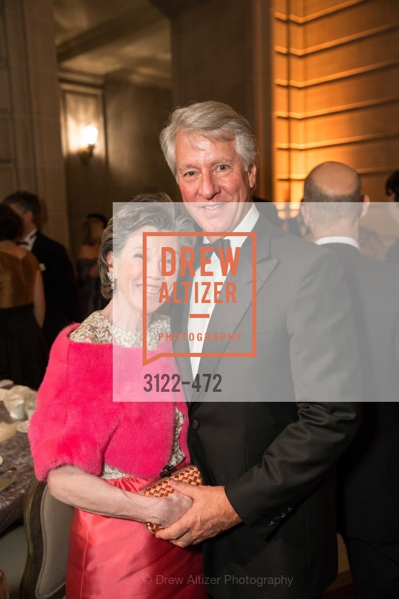 Carole Shorenstein Hays, Jeffrey Hays, SAN FRANCISCO BALLET Opening Night Gala: PHENOMENAL - Intermission & Dinner, US. SF City Hall, January 22nd, 2014,Drew Altizer, Drew Altizer Photography, full-service agency, private events, San Francisco photographer, photographer california