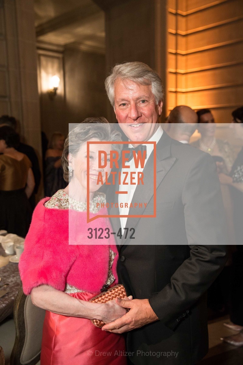 Carole Shorenstein Hays, Jeffrey Hays, SAN FRANCISCO BALLET Opening Night Gala: PHENOMENAL - Intermission & Dinner, US. SF City Hall, January 22nd, 2014,Drew Altizer, Drew Altizer Photography, full-service event agency, private events, San Francisco photographer, photographer California