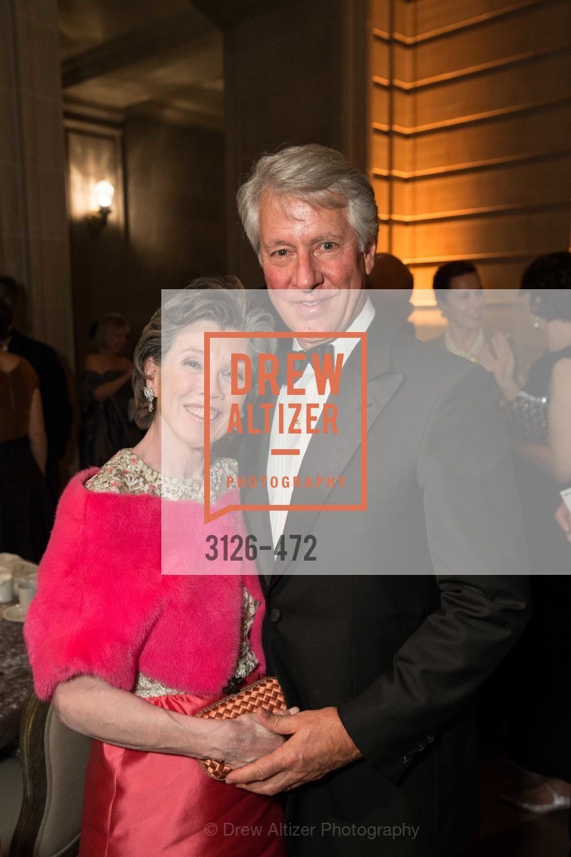 Carole Shorenstein Hays, Jeffrey Hays, SAN FRANCISCO BALLET Opening Night Gala: PHENOMENAL - Intermission & Dinner, US. SF City Hall, January 22nd, 2014,Drew Altizer, Drew Altizer Photography, full-service agency, private events, San Francisco photographer, photographer california