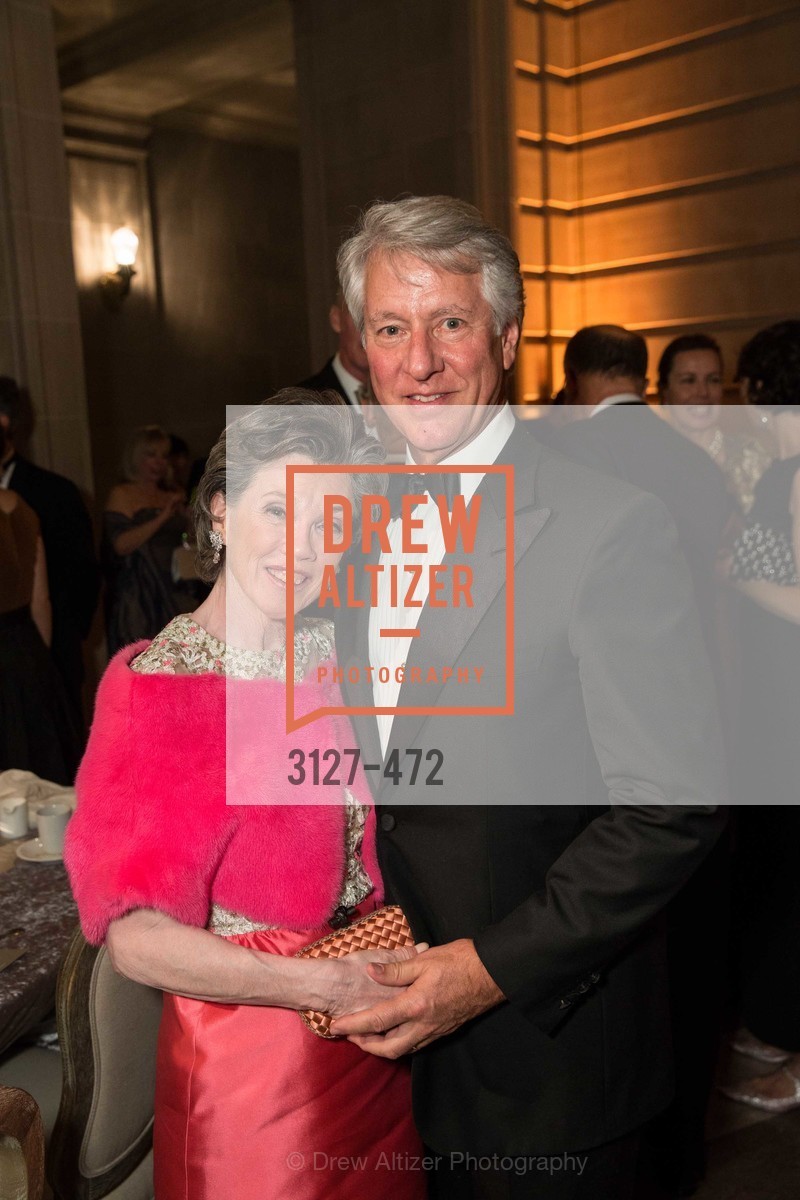 Carole Shorenstein Hays, Jeffrey Hays, SAN FRANCISCO BALLET Opening Night Gala: PHENOMENAL - Intermission & Dinner, US. SF City Hall, January 22nd, 2014,Drew Altizer, Drew Altizer Photography, full-service agency, private events, San Francisco photographer, photographer california