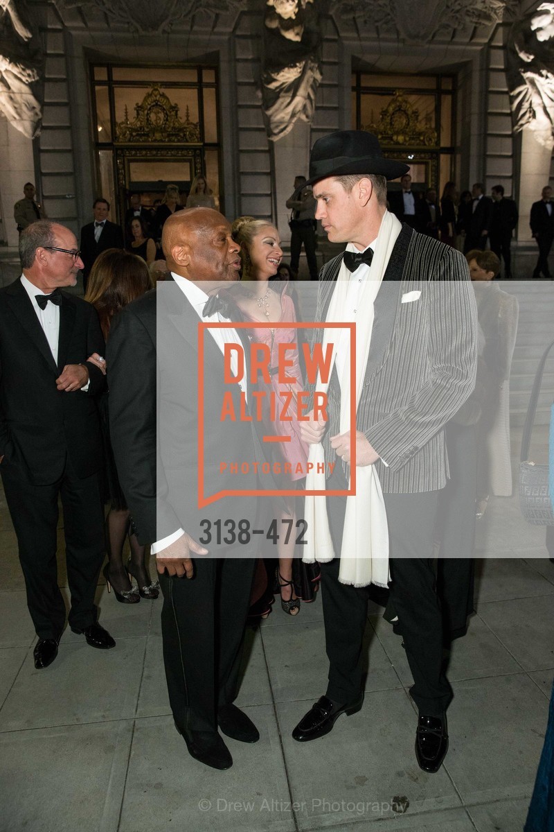 Willie Brown, Robert Mailer Anderson, SAN FRANCISCO BALLET Opening Night Gala: PHENOMENAL - Intermission & Dinner, US. SF City Hall, January 22nd, 2014,Drew Altizer, Drew Altizer Photography, full-service agency, private events, San Francisco photographer, photographer california