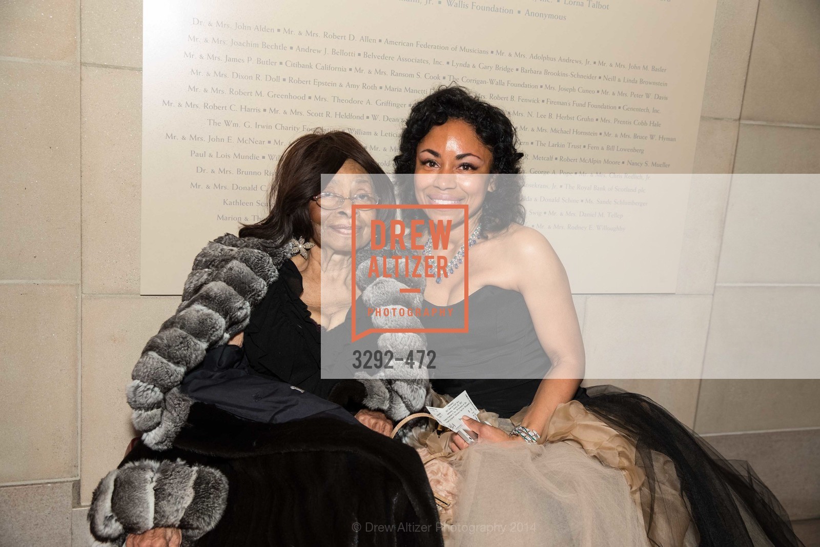 Doris Dubois, Tanya Powell, SAN FRANCISCO BALLET Opening Night Gala: PHENOMENAL - Intermission & Dinner, US. SF City Hall, January 22nd, 2014,Drew Altizer, Drew Altizer Photography, full-service agency, private events, San Francisco photographer, photographer california