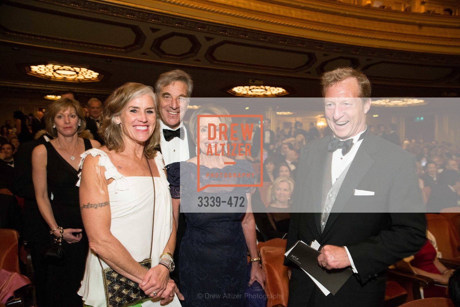 Kat Steyer, Paul Pelosi, Nancy Pelosi, Tom Steyer, SAN FRANCISCO BALLET Opening Night Gala: PHENOMENAL - Intermission & Dinner, US. SF City Hall, January 22nd, 2014,Drew Altizer, Drew Altizer Photography, full-service agency, private events, San Francisco photographer, photographer california