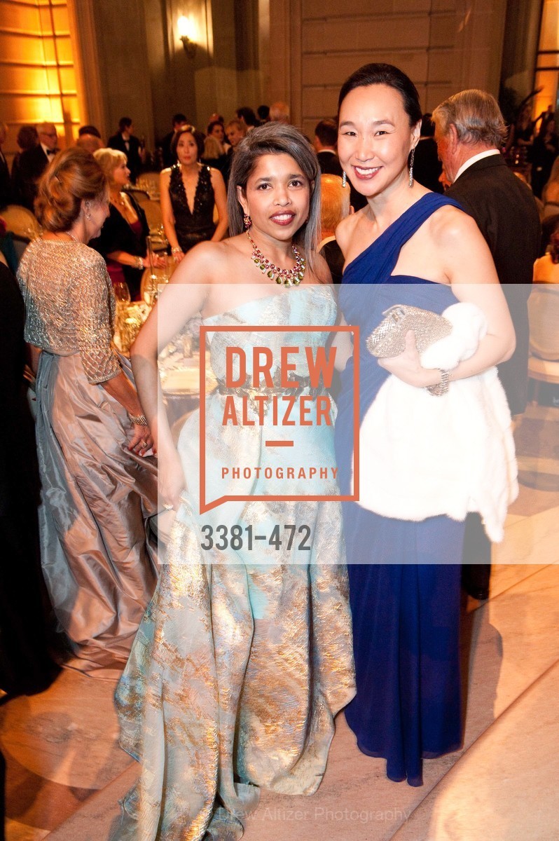 Deepa Pakianathan, Carolyn Chang, SAN FRANCISCO BALLET Opening Night Gala: PHENOMENAL - Intermission & Dinner, US. SF City Hall, January 22nd, 2014,Drew Altizer, Drew Altizer Photography, full-service agency, private events, San Francisco photographer, photographer california