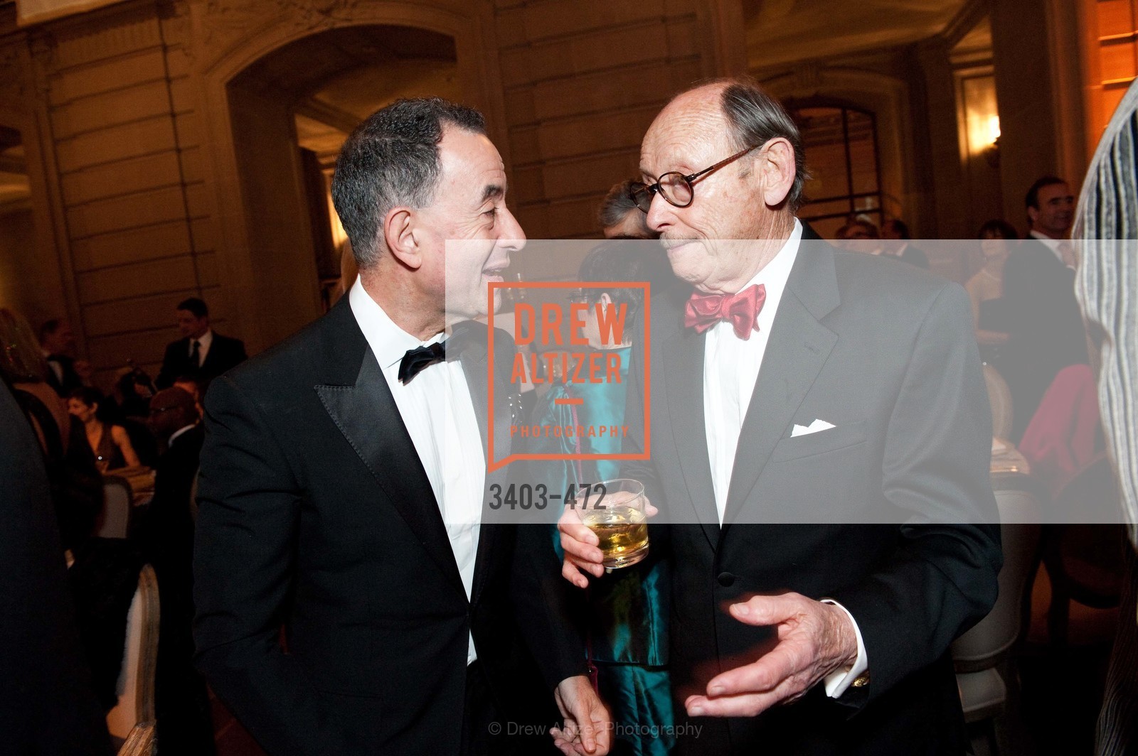 Colin Bailey, Bernard Osher, SAN FRANCISCO BALLET Opening Night Gala: PHENOMENAL - Intermission & Dinner, US. SF City Hall, January 22nd, 2014,Drew Altizer, Drew Altizer Photography, full-service agency, private events, San Francisco photographer, photographer california
