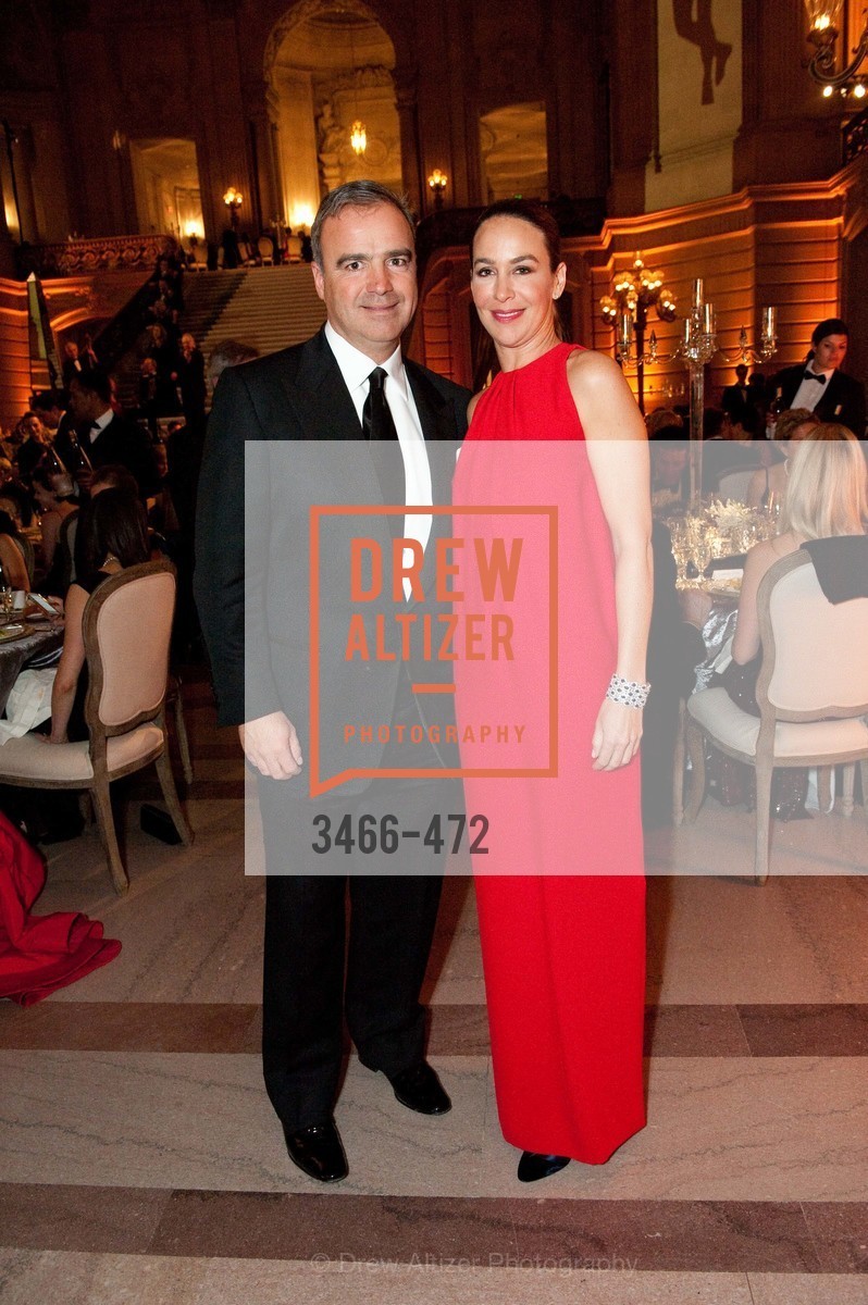 Jean Pierre Conte, Hillary Thomas, SAN FRANCISCO BALLET Opening Night Gala: PHENOMENAL - Intermission & Dinner, US. SF City Hall, January 22nd, 2014,Drew Altizer, Drew Altizer Photography, full-service agency, private events, San Francisco photographer, photographer california