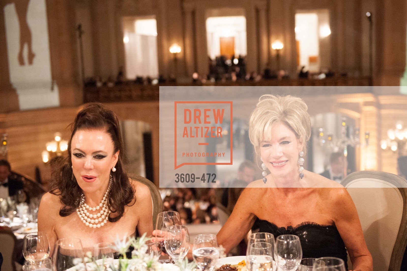 Margaret Mitchell, Mary Poland, SAN FRANCISCO BALLET Opening Night Gala: PHENOMENAL - Intermission & Dinner, US. SF City Hall, January 22nd, 2014,Drew Altizer, Drew Altizer Photography, full-service event agency, private events, San Francisco photographer, photographer California