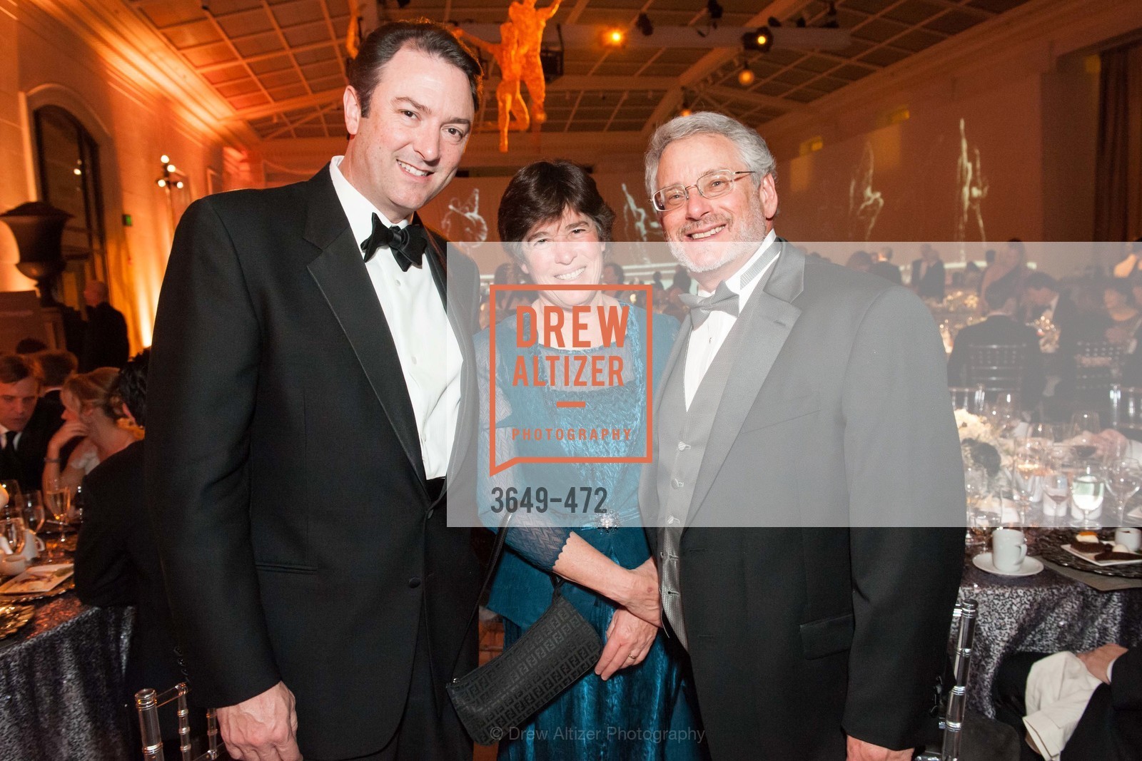Mark Pittsey, Terry Nebbitt, Philip Simon, SAN FRANCISCO BALLET Opening Night Gala: PHENOMENAL - Intermission & Dinner, US. SF City Hall, January 22nd, 2014,Drew Altizer, Drew Altizer Photography, full-service agency, private events, San Francisco photographer, photographer california