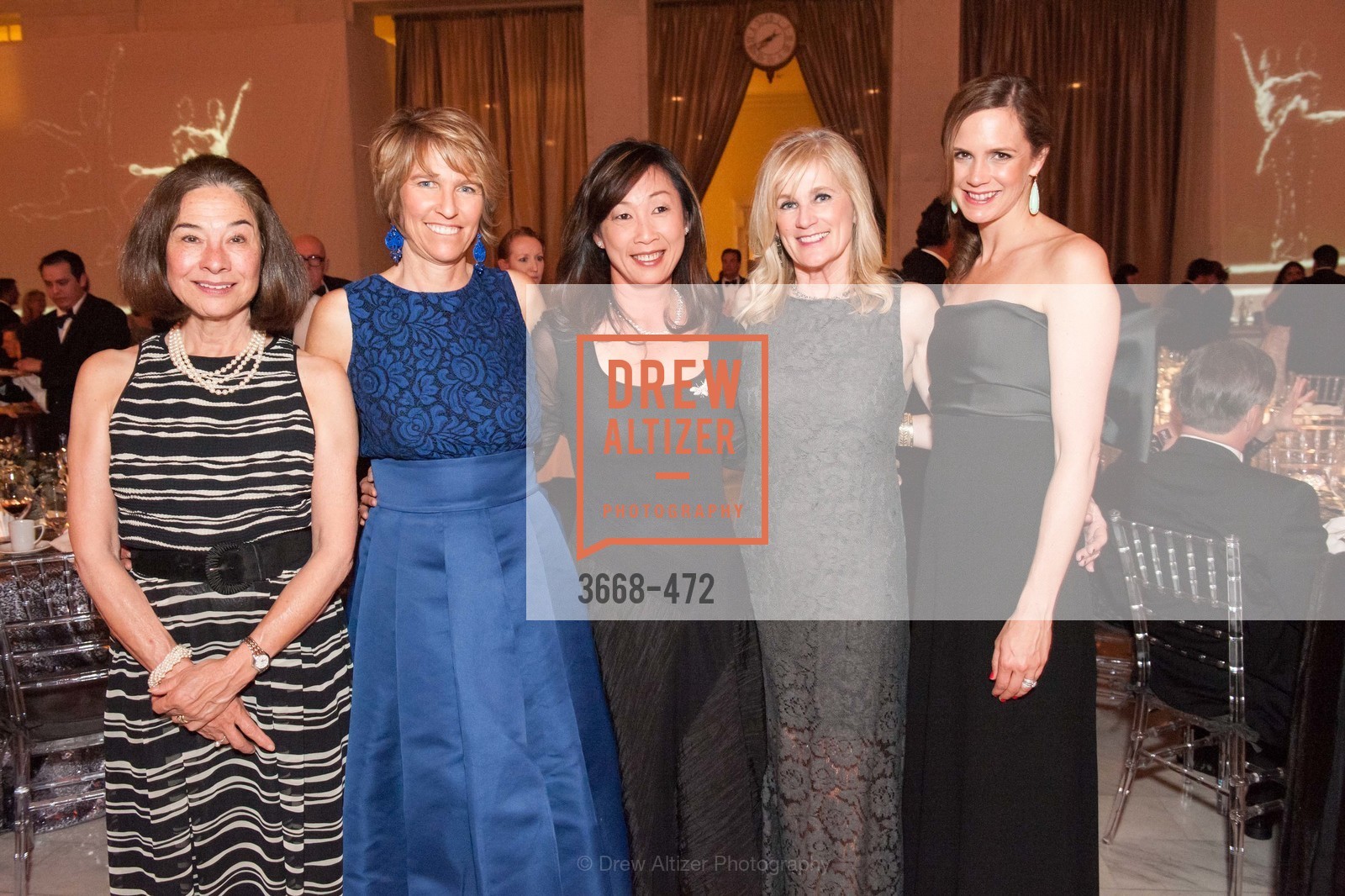 Judy Flannery, Kate Duhamel, Jessica Moment, SAN FRANCISCO BALLET Opening Night Gala: PHENOMENAL - Intermission & Dinner, US. SF City Hall, January 22nd, 2014,Drew Altizer, Drew Altizer Photography, full-service agency, private events, San Francisco photographer, photographer california
