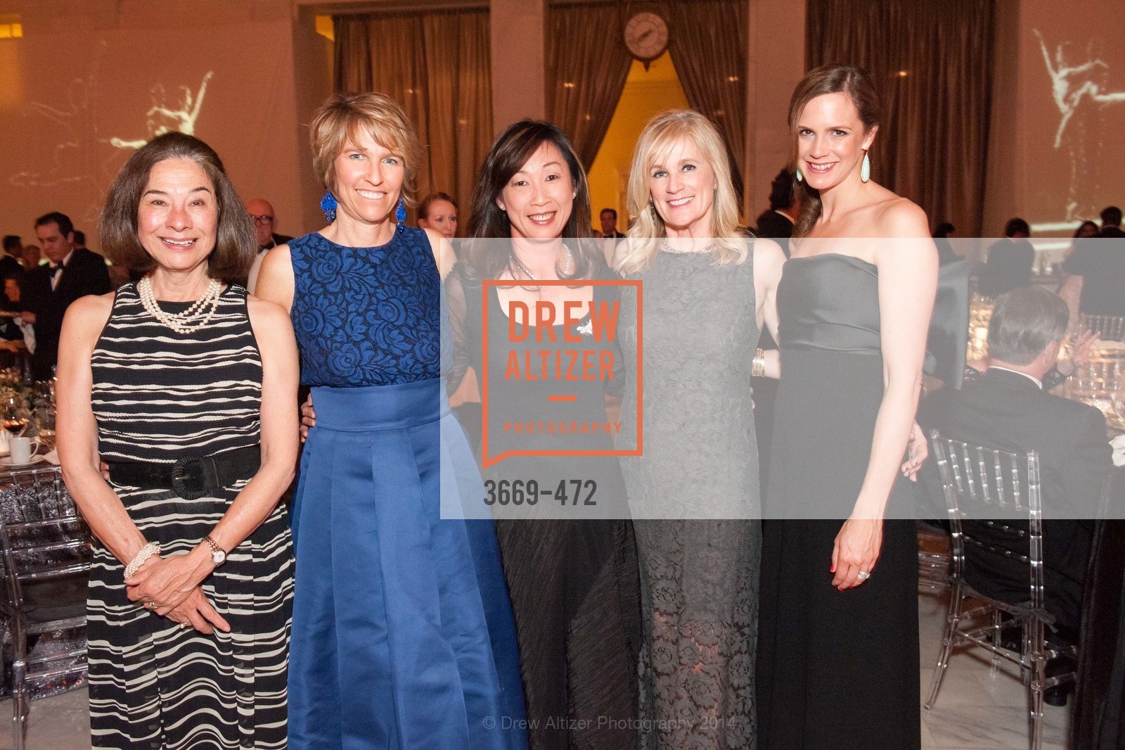 Judy Flannery, Kate Duhamel, Jessica Moment, SAN FRANCISCO BALLET Opening Night Gala: PHENOMENAL - Intermission & Dinner, US. SF City Hall, January 22nd, 2014,Drew Altizer, Drew Altizer Photography, full-service agency, private events, San Francisco photographer, photographer california