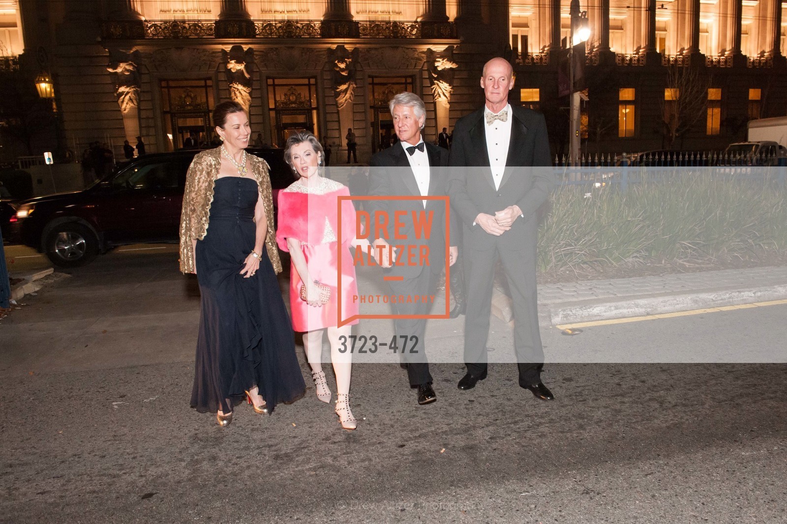 Millicent Powers, Carole Shorenstein Hays, Jeffrey Hays, John Powers, SAN FRANCISCO BALLET Opening Night Gala: PHENOMENAL - Intermission & Dinner, US. SF City Hall, January 22nd, 2014,Drew Altizer, Drew Altizer Photography, full-service agency, private events, San Francisco photographer, photographer california