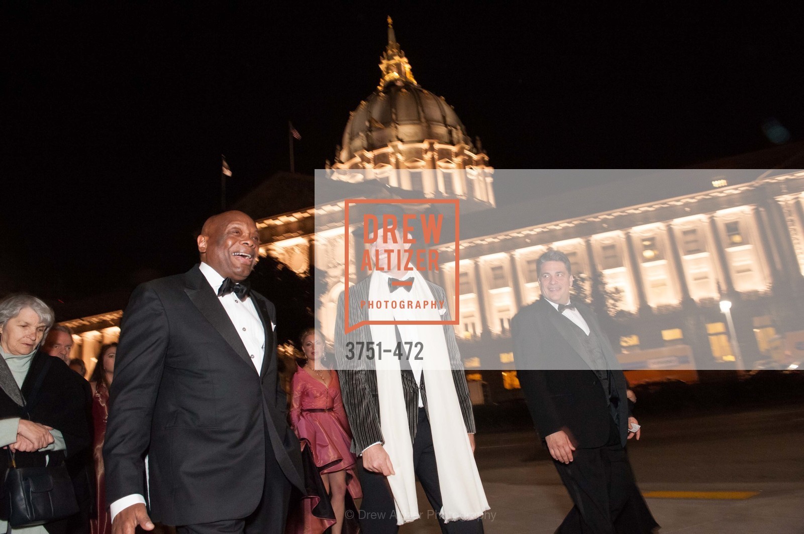 Willie Brown, Robert Mailer Anderson, SAN FRANCISCO BALLET Opening Night Gala: PHENOMENAL - Intermission & Dinner, US. SF City Hall, January 22nd, 2014,Drew Altizer, Drew Altizer Photography, full-service agency, private events, San Francisco photographer, photographer california