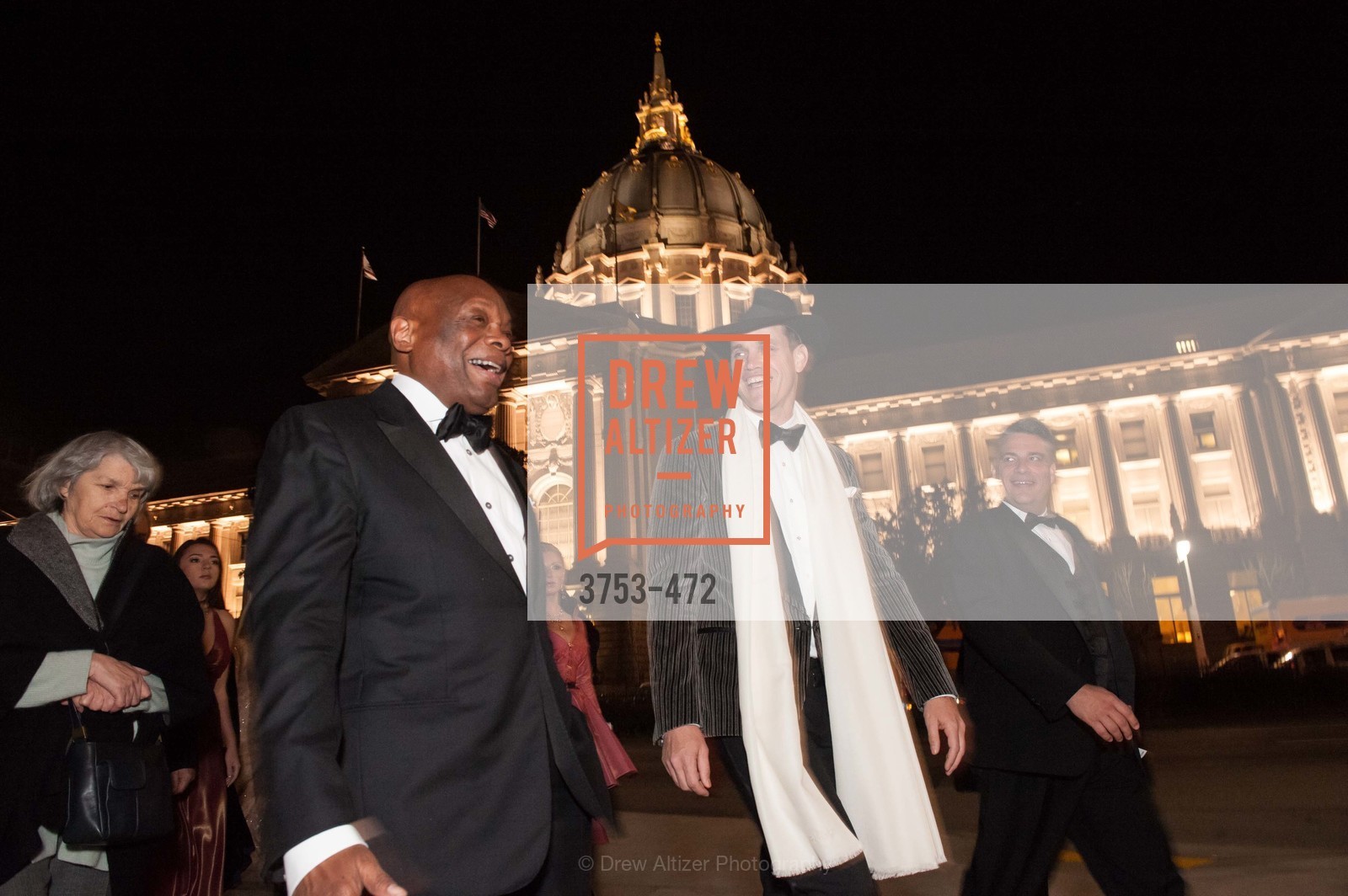 Willie Brown, Robert Mailer Anderson, SAN FRANCISCO BALLET Opening Night Gala: PHENOMENAL - Intermission & Dinner, US. SF City Hall, January 22nd, 2014,Drew Altizer, Drew Altizer Photography, full-service agency, private events, San Francisco photographer, photographer california