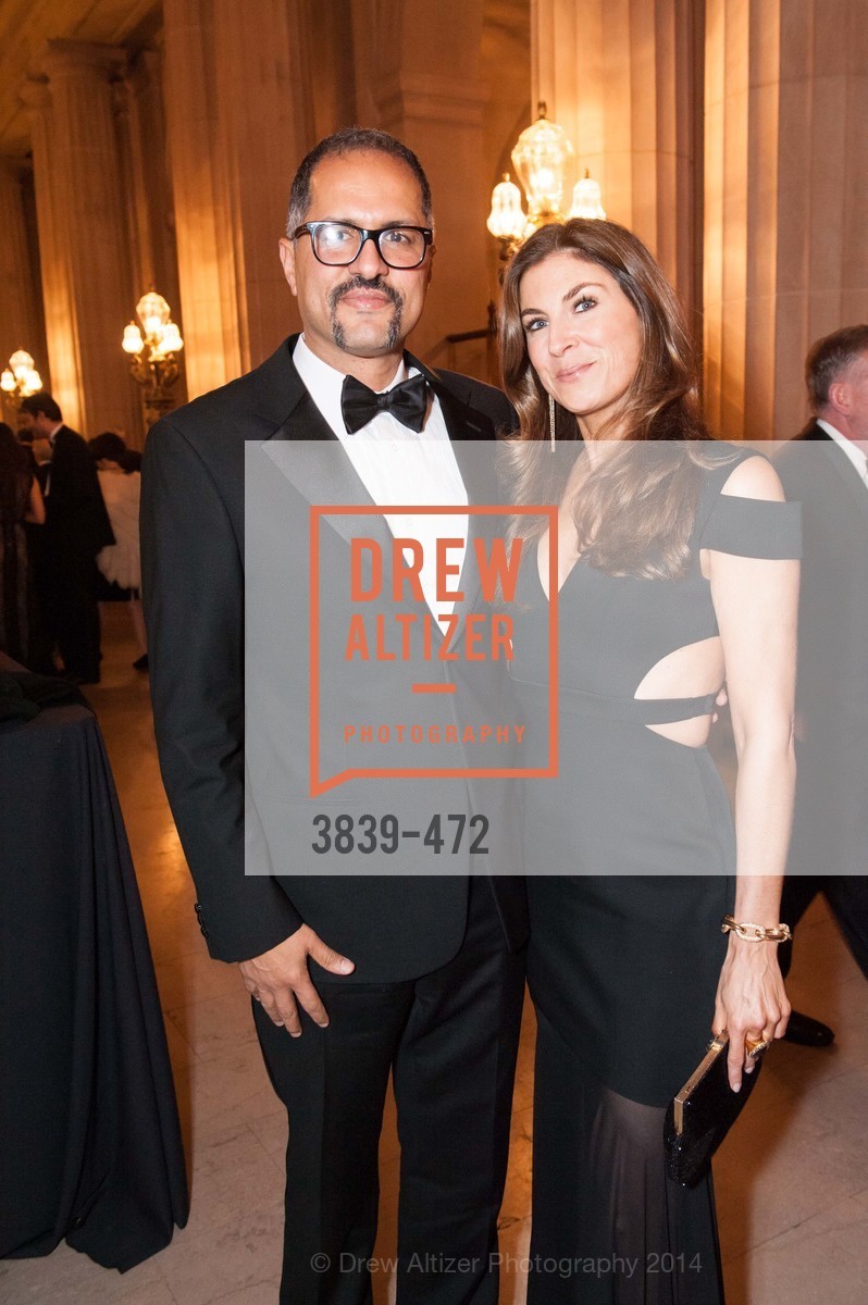 Nabiel Musleh, Jenny Boyle, SAN FRANCISCO BALLET Opening Night Gala: PHENOMENAL - Intermission & Dinner, US. US, . SF City Hall, January 22nd, 2014, Photo #3839-472 Nabiel Musleh, Jenny Boyle, Photo #3839-472