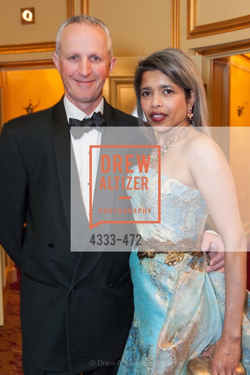 Phil Pemberton, Deepa Pakianathan, SAN FRANCISCO BALLET Opening Night Gala: PHENOMENAL - Intermission & Dinner, US. SF City Hall, January 22nd, 2014,Drew Altizer, Drew Altizer Photography, full-service agency, private events, San Francisco photographer, photographer california