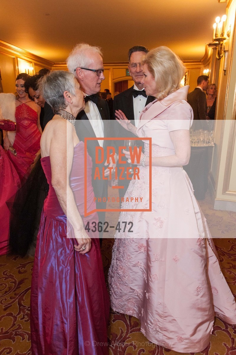 Marlene Tomasson, Helgi Tomasson, Chal de Guigne, Dede Wilsey, SAN FRANCISCO BALLET Opening Night Gala: PHENOMENAL - Intermission & Dinner, US. SF City Hall, January 22nd, 2014,Drew Altizer, Drew Altizer Photography, full-service event agency, private events, San Francisco photographer, photographer California