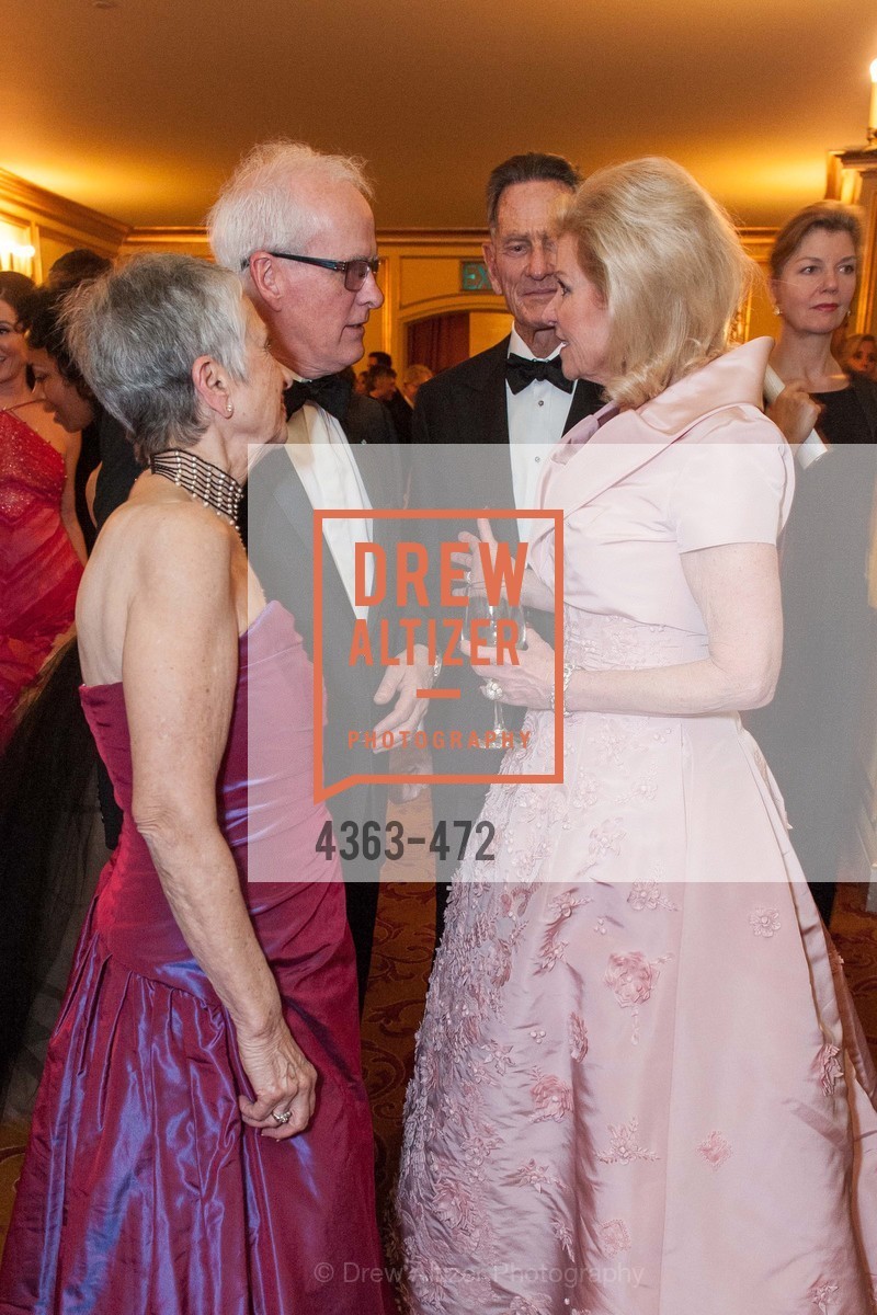 Marlene Tomasson, Helgi Tomasson, Chal de Guigne, Dede Wilsey, SAN FRANCISCO BALLET Opening Night Gala: PHENOMENAL - Intermission & Dinner, US. SF City Hall, January 22nd, 2014,Drew Altizer, Drew Altizer Photography, full-service agency, private events, San Francisco photographer, photographer california