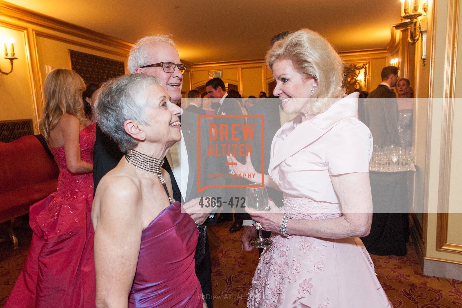 Marlene Tomasson, Helgi Tomasson, Chal de Guigne, Dede Wilsey, SAN FRANCISCO BALLET Opening Night Gala: PHENOMENAL - Intermission & Dinner, US. SF City Hall, January 22nd, 2014,Drew Altizer, Drew Altizer Photography, full-service agency, private events, San Francisco photographer, photographer california