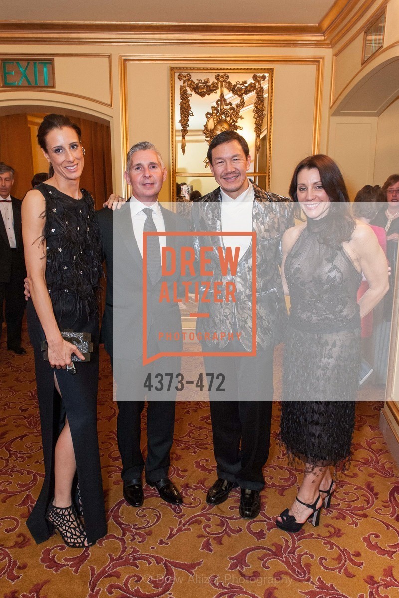 Christine Bronstein, Eric Murphy, Timothy Wu, Debra Taylor, SAN FRANCISCO BALLET Opening Night Gala: PHENOMENAL - Intermission & Dinner, US. SF City Hall, January 22nd, 2014,Drew Altizer, Drew Altizer Photography, full-service agency, private events, San Francisco photographer, photographer california