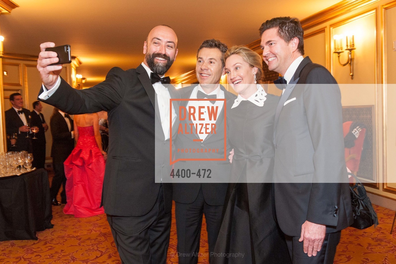 Rolando Beramendi, Erin Glenn, Alex Chases, SAN FRANCISCO BALLET Opening Night Gala: PHENOMENAL - Intermission & Dinner, US. SF City Hall, January 22nd, 2014,Drew Altizer, Drew Altizer Photography, full-service agency, private events, San Francisco photographer, photographer california