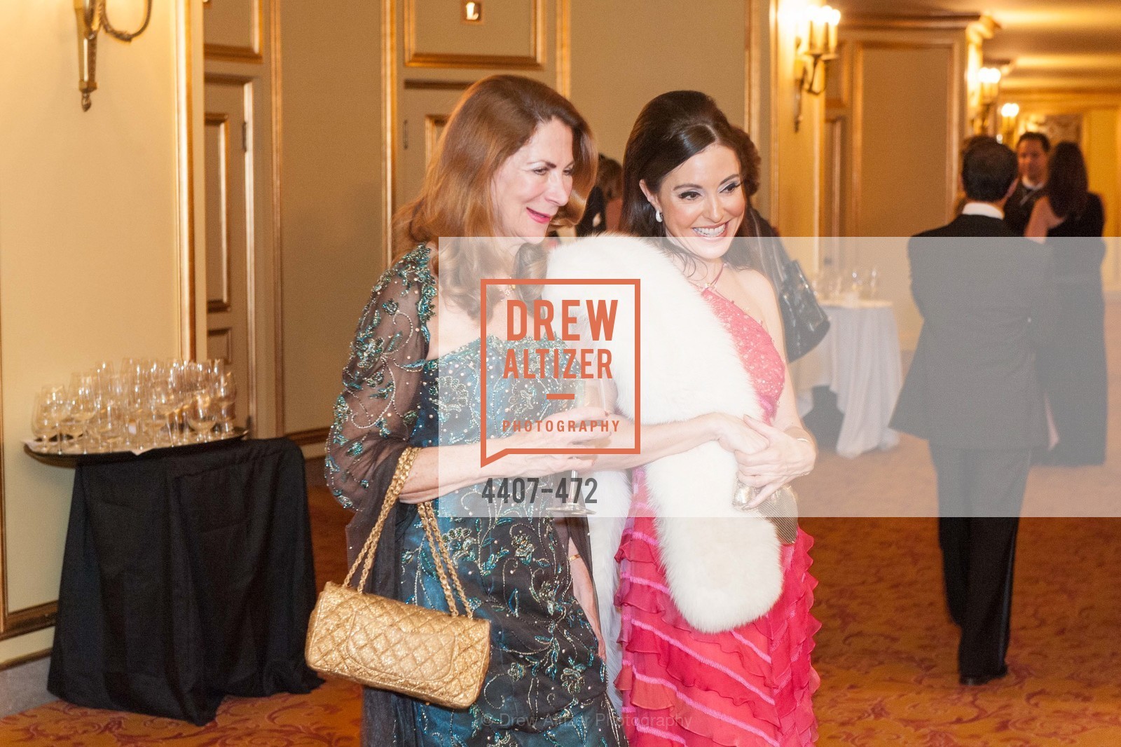 Patricia Ferrin Loucks, Marybeth Lamotte, SAN FRANCISCO BALLET Opening Night Gala: PHENOMENAL - Intermission & Dinner, US. SF City Hall, January 22nd, 2014,Drew Altizer, Drew Altizer Photography, full-service agency, private events, San Francisco photographer, photographer california