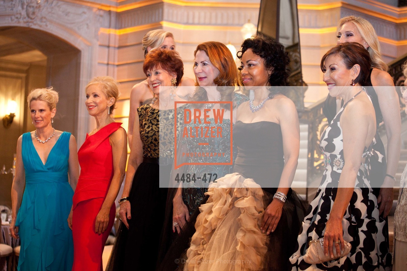 Marie Hurabiell, Shelley Gordon, Alison Mauze, Suzanne Thornton, Patricia Ferrin Loucks, Richard Barker, Tanya Powell, Betsy Linder, Cathy Goodman, SAN FRANCISCO BALLET Opening Night Gala: PHENOMENAL - Intermission & Dinner, US. SF City Hall, January 22nd, 2014,Drew Altizer, Drew Altizer Photography, full-service agency, private events, San Francisco photographer, photographer california