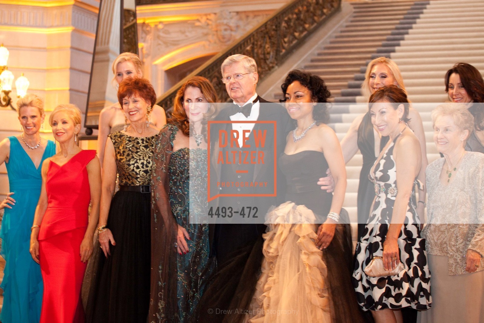 Marie Hurabiell, Shelley Gordon, Alison Mauze, Suzanne Thornton, Patricia Ferrin Loucks, Richard Barker, Tanya Powell, Betsy Linder, Cathy Goodman, Debra Taylor, SAN FRANCISCO BALLET Opening Night Gala: PHENOMENAL - Intermission & Dinner, US. SF City Hall, January 22nd, 2014,Drew Altizer, Drew Altizer Photography, full-service agency, private events, San Francisco photographer, photographer california