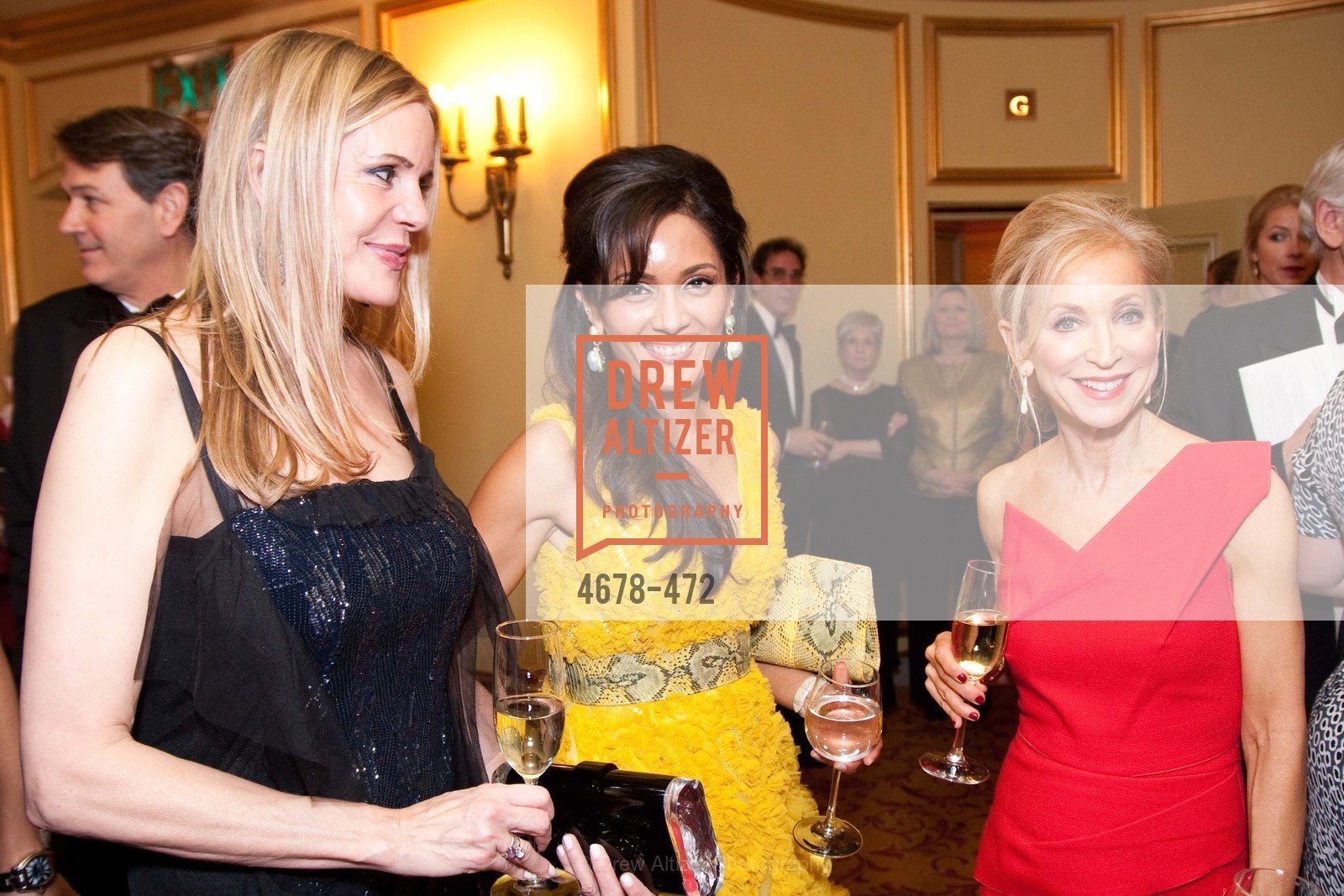 Mary Beth Shimmon, Komal Shah, Shelly Gordon, SAN FRANCISCO BALLET Opening Night Gala: PHENOMENAL - Intermission & Dinner, US. SF City Hall, January 22nd, 2014,Drew Altizer, Drew Altizer Photography, full-service agency, private events, San Francisco photographer, photographer california