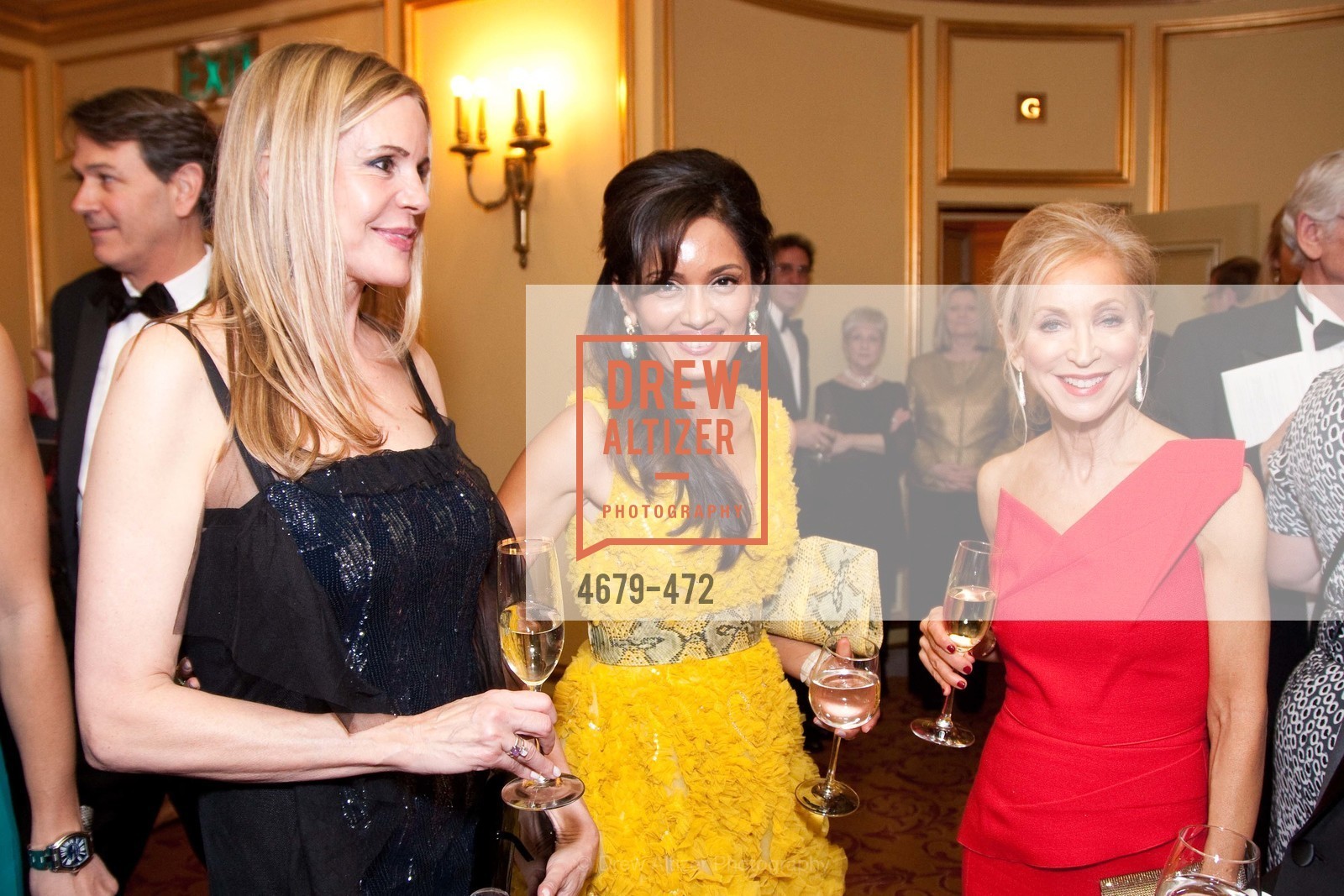 Mary Beth Shimmon, Komal Shah, Shelly Gordon, SAN FRANCISCO BALLET Opening Night Gala: PHENOMENAL - Intermission & Dinner, US. SF City Hall, January 22nd, 2014,Drew Altizer, Drew Altizer Photography, full-service agency, private events, San Francisco photographer, photographer california