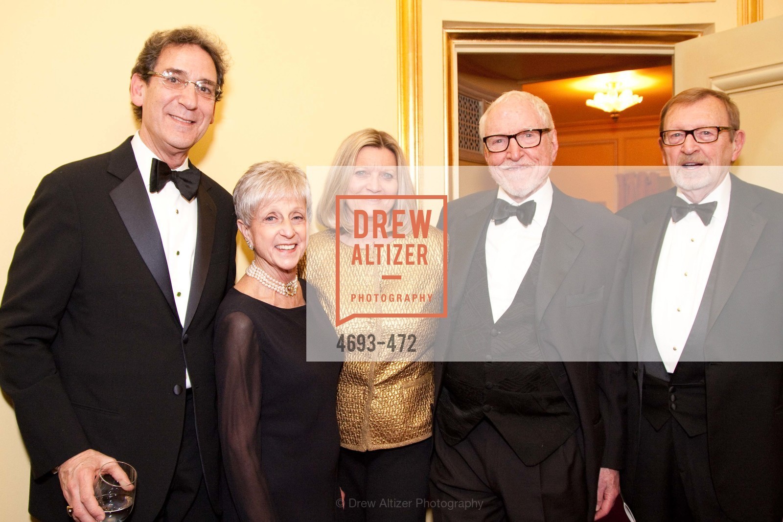 Fred Levin, Nancy Livingston, James Hormel, SAN FRANCISCO BALLET Opening Night Gala: PHENOMENAL - Intermission & Dinner, US. SF City Hall, January 22nd, 2014,Drew Altizer, Drew Altizer Photography, full-service agency, private events, San Francisco photographer, photographer california