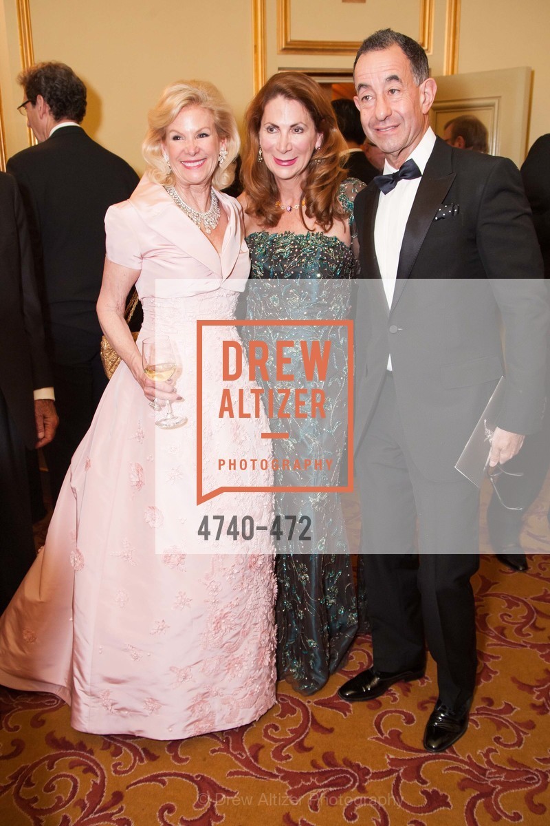 Dede Wilsey, Patricia Ferrin Loucks, Colin Bailey, SAN FRANCISCO BALLET Opening Night Gala: PHENOMENAL - Intermission & Dinner, US. SF City Hall, January 22nd, 2014,Drew Altizer, Drew Altizer Photography, full-service agency, private events, San Francisco photographer, photographer california