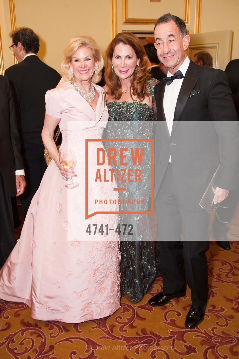 Dede Wilsey, Patricia Ferrin Loucks, Colin Bailey, SAN FRANCISCO BALLET Opening Night Gala: PHENOMENAL - Intermission & Dinner, US. SF City Hall, January 22nd, 2014,Drew Altizer, Drew Altizer Photography, full-service agency, private events, San Francisco photographer, photographer california