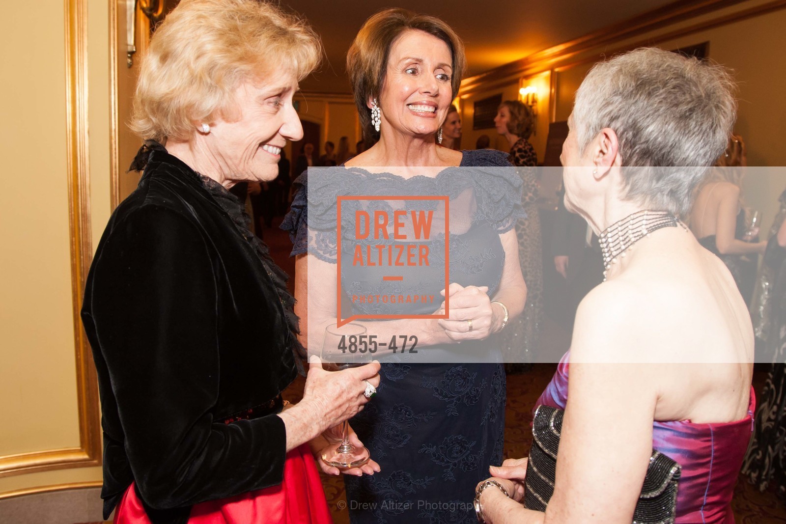 Nancy Bechtle, Nancy Pelosi, Marlene Tomasson, SAN FRANCISCO BALLET Opening Night Gala: PHENOMENAL - Intermission & Dinner, US. SF City Hall, January 22nd, 2014,Drew Altizer, Drew Altizer Photography, full-service agency, private events, San Francisco photographer, photographer california