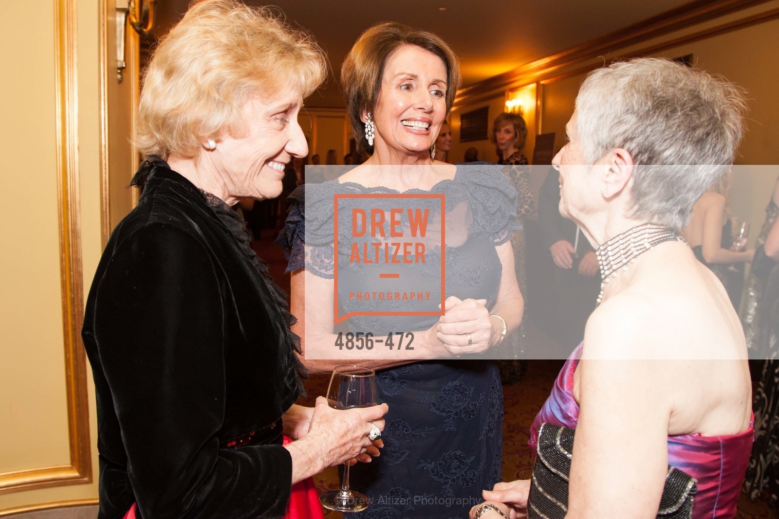 Nancy Bechtle, Nancy Pelosi, Marlene Tomasson, SAN FRANCISCO BALLET Opening Night Gala: PHENOMENAL - Intermission & Dinner, US. SF City Hall, January 22nd, 2014,Drew Altizer, Drew Altizer Photography, full-service agency, private events, San Francisco photographer, photographer california