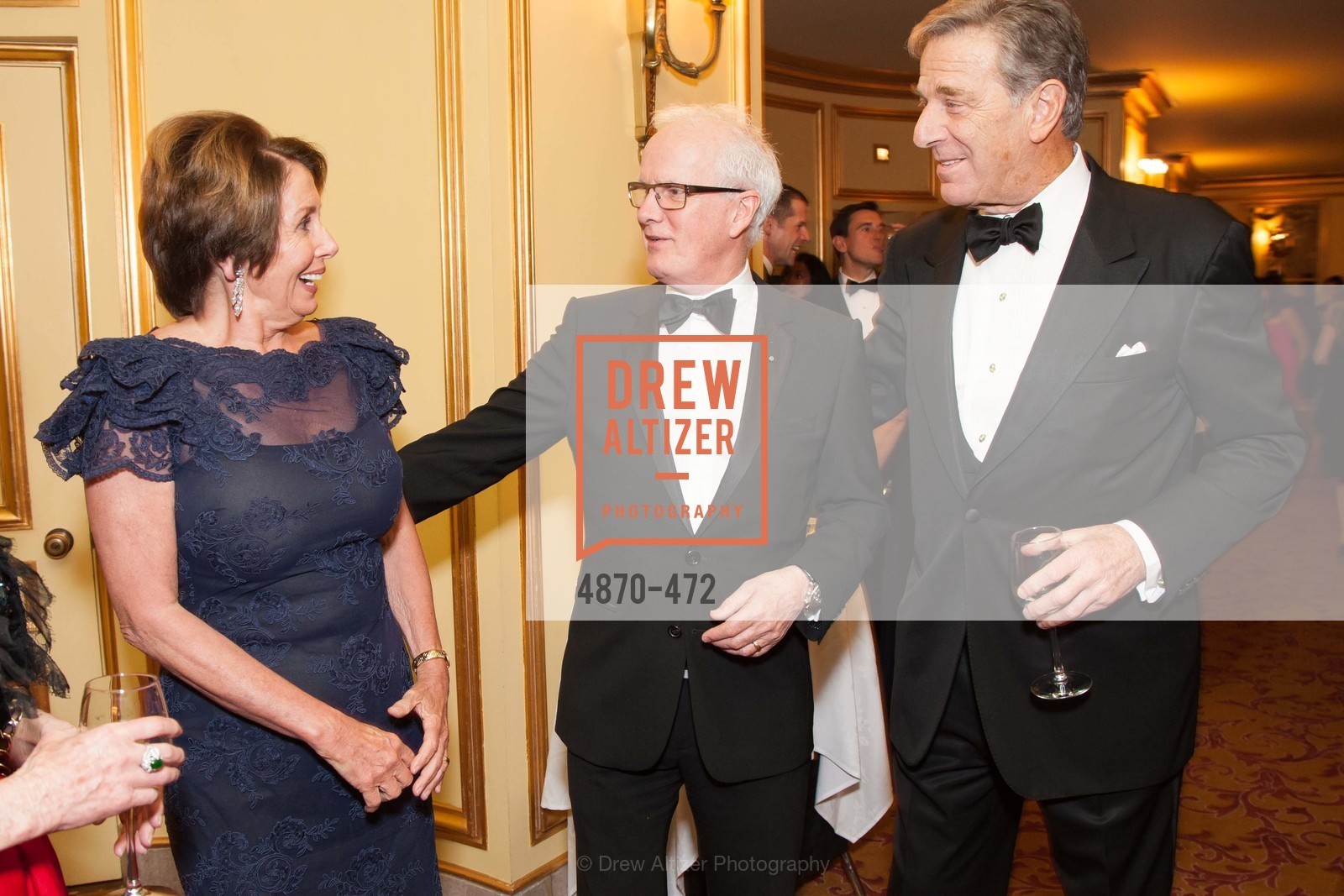 Nancy Pelosi, Helgi Tomasson, Paul Pelosi, SAN FRANCISCO BALLET Opening Night Gala: PHENOMENAL - Intermission & Dinner, US. SF City Hall, January 22nd, 2014,Drew Altizer, Drew Altizer Photography, full-service agency, private events, San Francisco photographer, photographer california