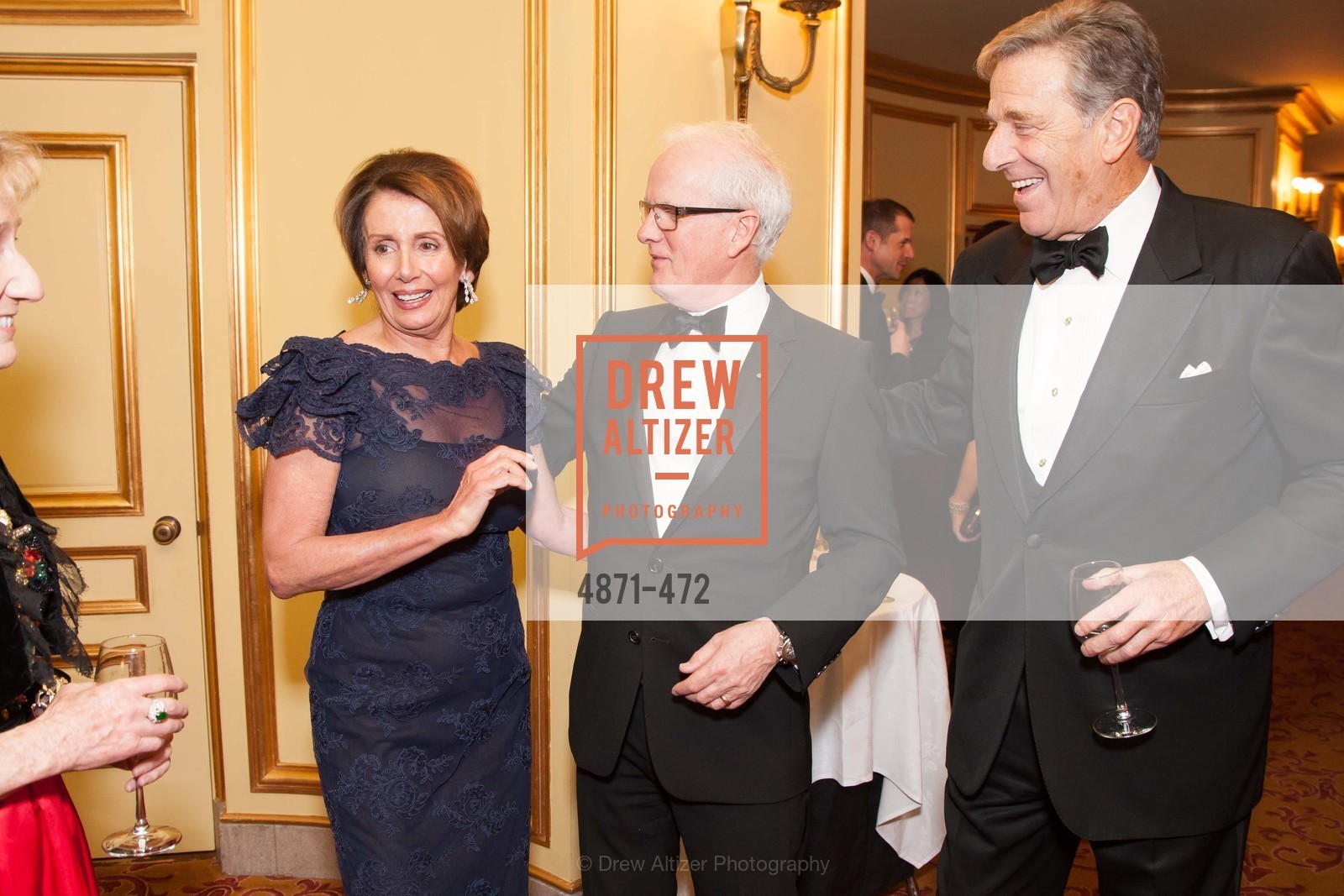 Nancy Pelosi, Helgi Tomasson, Paul Pelosi, SAN FRANCISCO BALLET Opening Night Gala: PHENOMENAL - Intermission & Dinner, US. SF City Hall, January 22nd, 2014,Drew Altizer, Drew Altizer Photography, full-service agency, private events, San Francisco photographer, photographer california