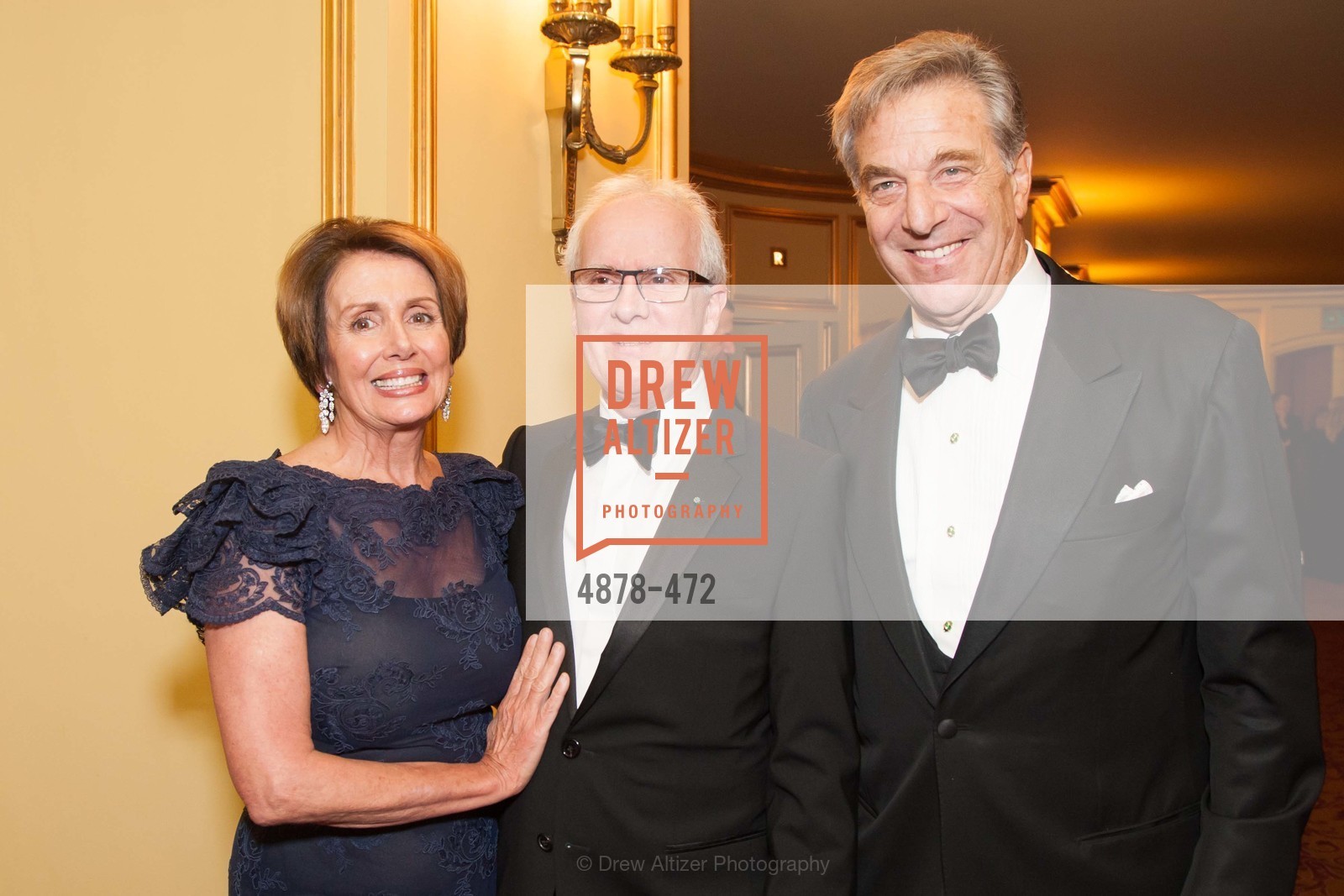 Nancy Pelosi, Helgi Tomasson, Paul Pelosi, SAN FRANCISCO BALLET Opening Night Gala: PHENOMENAL - Intermission & Dinner, US. SF City Hall, January 22nd, 2014,Drew Altizer, Drew Altizer Photography, full-service event agency, private events, San Francisco photographer, photographer California