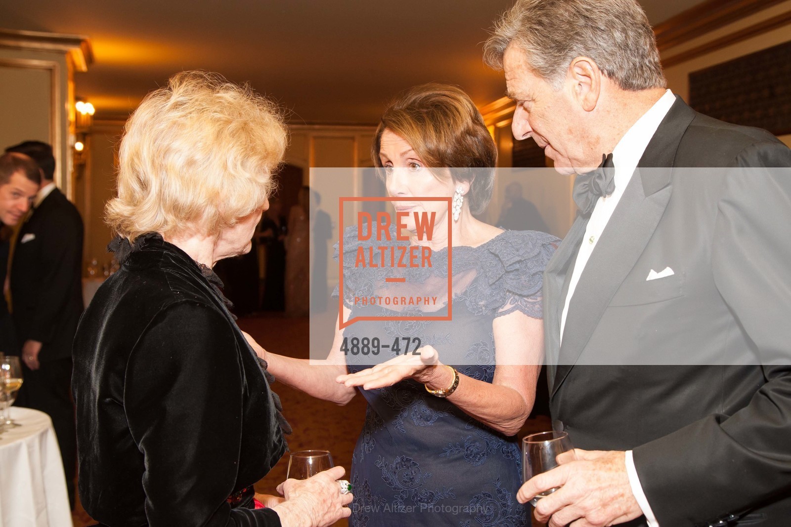 Nancy Bechtle, Nancy Pelosi, Paul Pelosi, SAN FRANCISCO BALLET Opening Night Gala: PHENOMENAL - Intermission & Dinner, US. SF City Hall, January 22nd, 2014,Drew Altizer, Drew Altizer Photography, full-service agency, private events, San Francisco photographer, photographer california