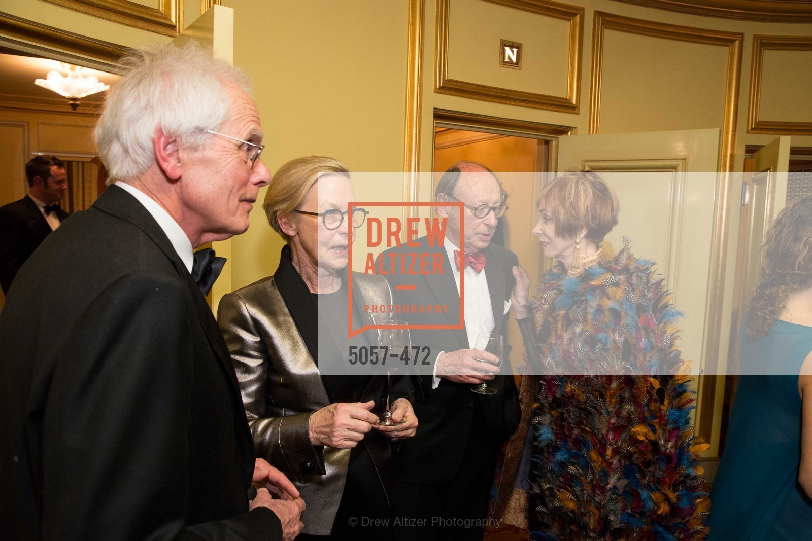 Joachim Bechtle, Barbro Osher, Bernard Osher, Norah Stone, SAN FRANCISCO BALLET Opening Night Gala: PHENOMENAL - Intermission & Dinner, US. SF City Hall, January 22nd, 2014,Drew Altizer, Drew Altizer Photography, full-service event agency, private events, San Francisco photographer, photographer California