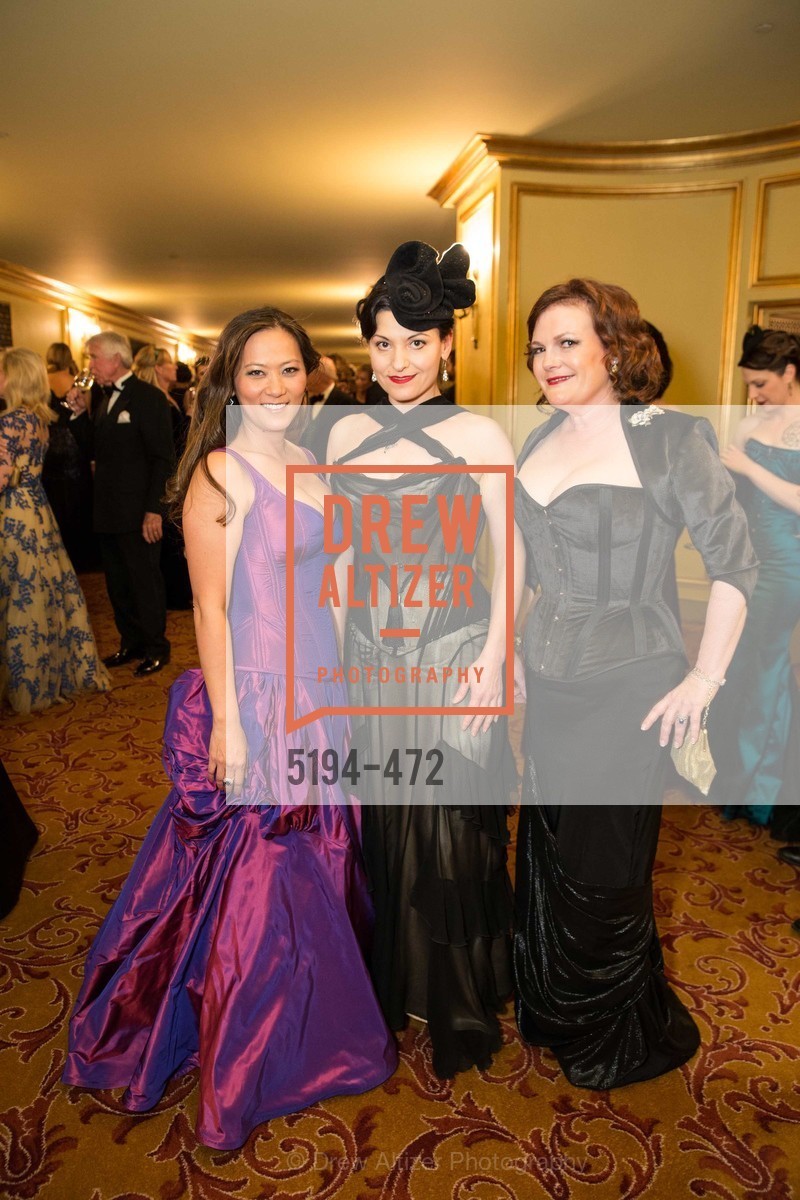 Elizabeth Fullerton, Autumn Adamme, Jennifer Raiser, SAN FRANCISCO BALLET Opening Night Gala: PHENOMENAL - Intermission & Dinner, US. SF City Hall, January 22nd, 2014,Drew Altizer, Drew Altizer Photography, full-service agency, private events, San Francisco photographer, photographer california
