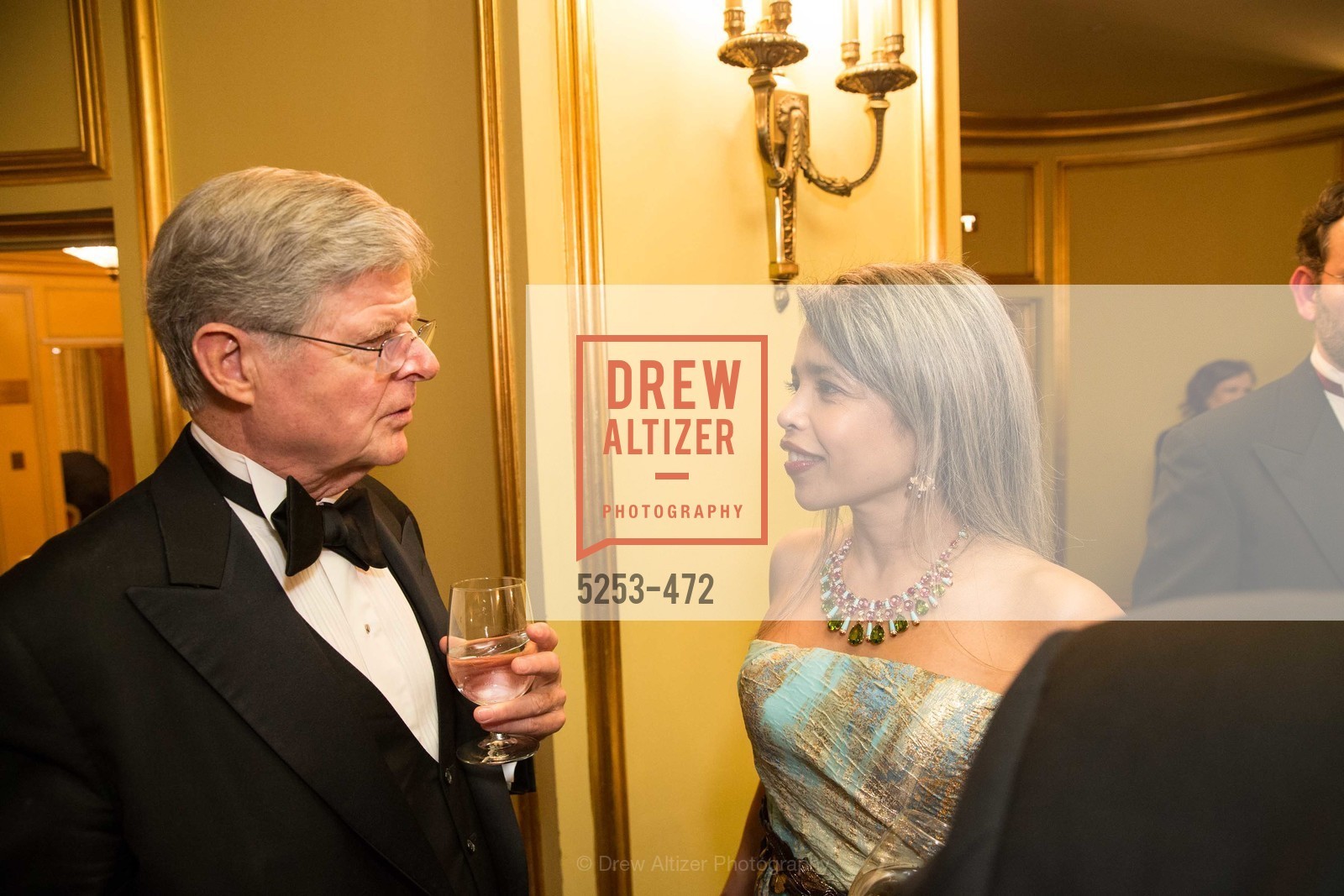 Richard Barker, Deepa Pakianathan, SAN FRANCISCO BALLET Opening Night Gala: PHENOMENAL - Intermission & Dinner, US. SF City Hall, January 22nd, 2014,Drew Altizer, Drew Altizer Photography, full-service agency, private events, San Francisco photographer, photographer california