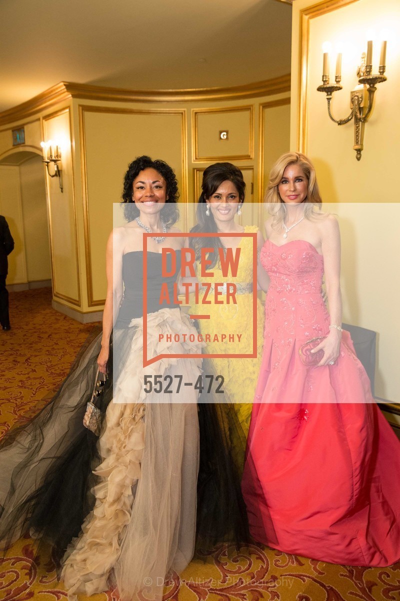 Tanya Powell, Komal Shah, Paula Carano, SAN FRANCISCO BALLET Opening Night Gala: PHENOMENAL - Intermission & Dinner, US. SF City Hall, January 22nd, 2014,Drew Altizer, Drew Altizer Photography, full-service agency, private events, San Francisco photographer, photographer california