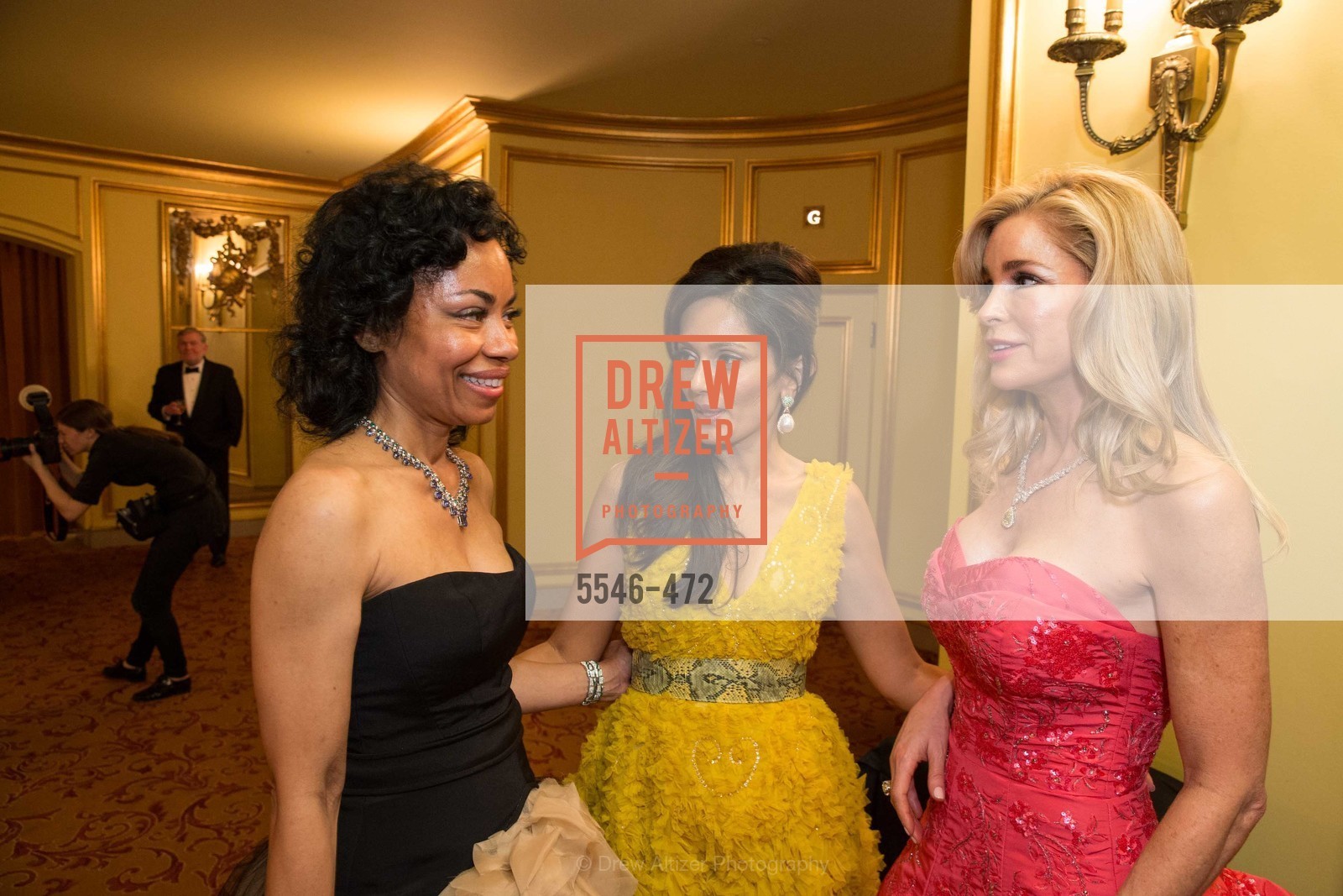 Tanya Powell, Komal Shah, Paula Carano, SAN FRANCISCO BALLET Opening Night Gala: PHENOMENAL - Intermission & Dinner, US. SF City Hall, January 22nd, 2014,Drew Altizer, Drew Altizer Photography, full-service agency, private events, San Francisco photographer, photographer california